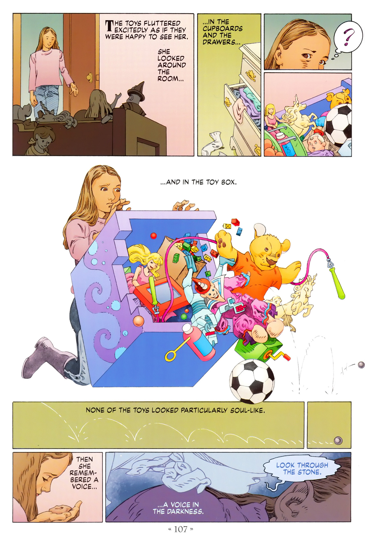 Read online Coraline comic -  Issue #1 - 113