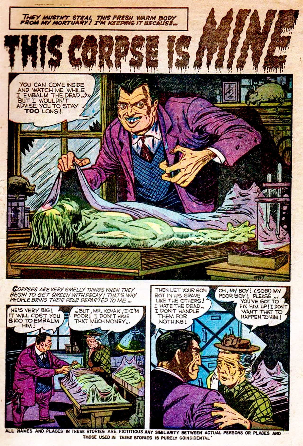 Read online Mystery Tales comic -  Issue #2 - 2