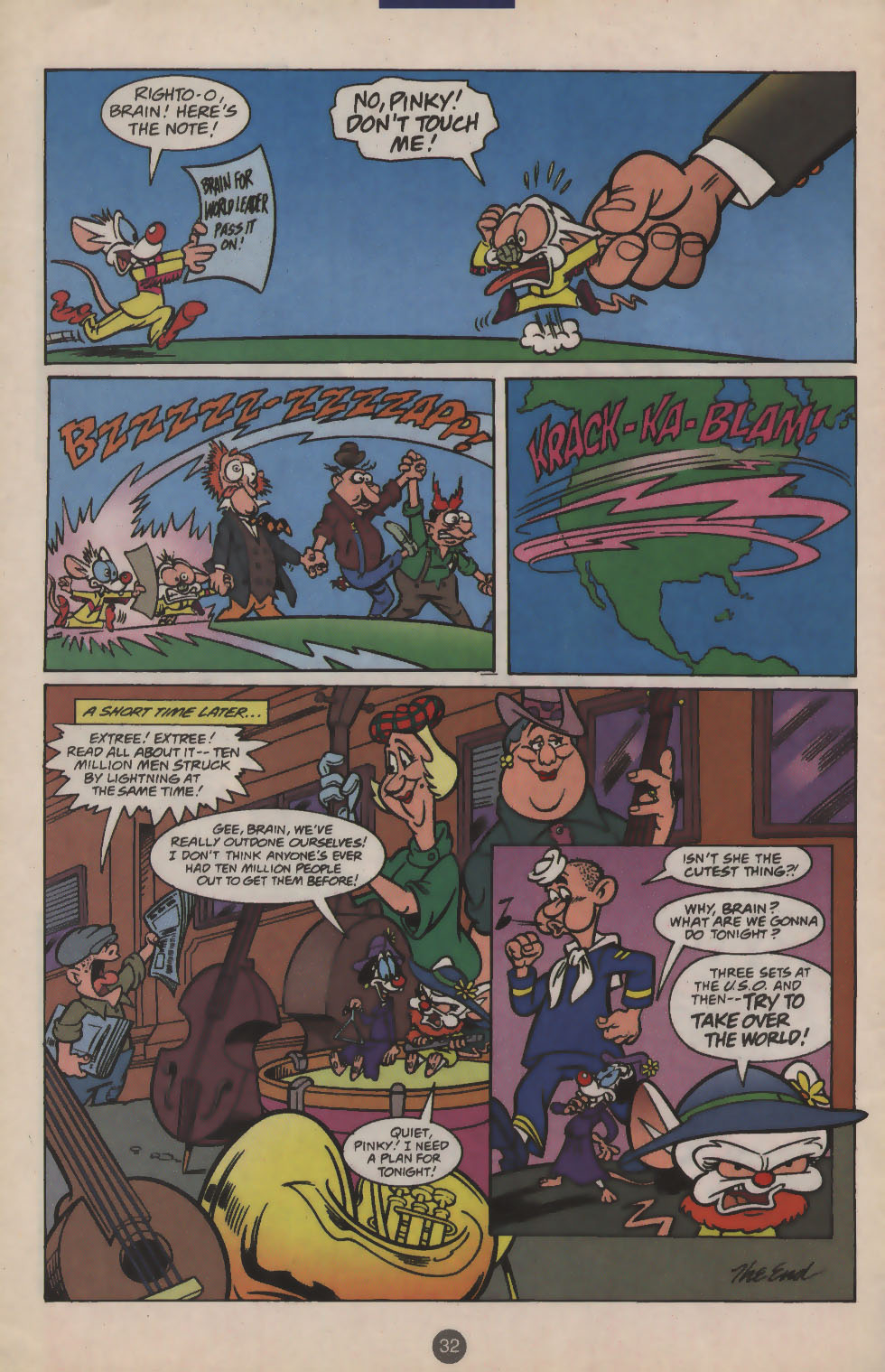 Read online Pinky and The Brain comic -  Issue #22 - 25