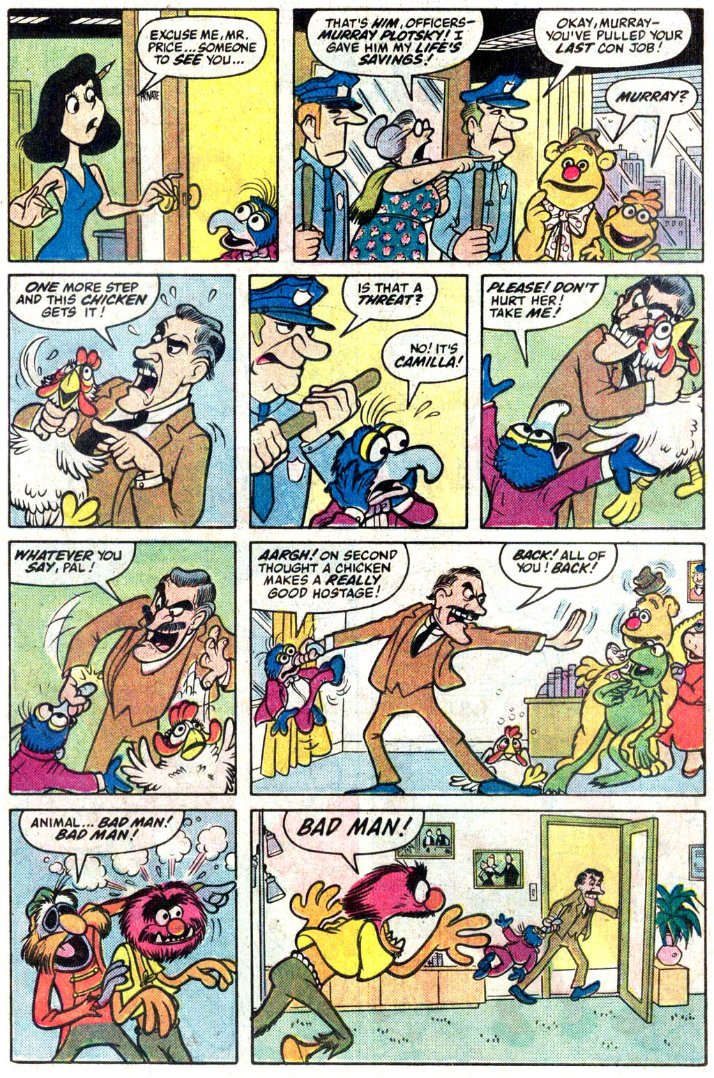 Read online The Muppets Take Manhattan comic -  Issue #1 - 11