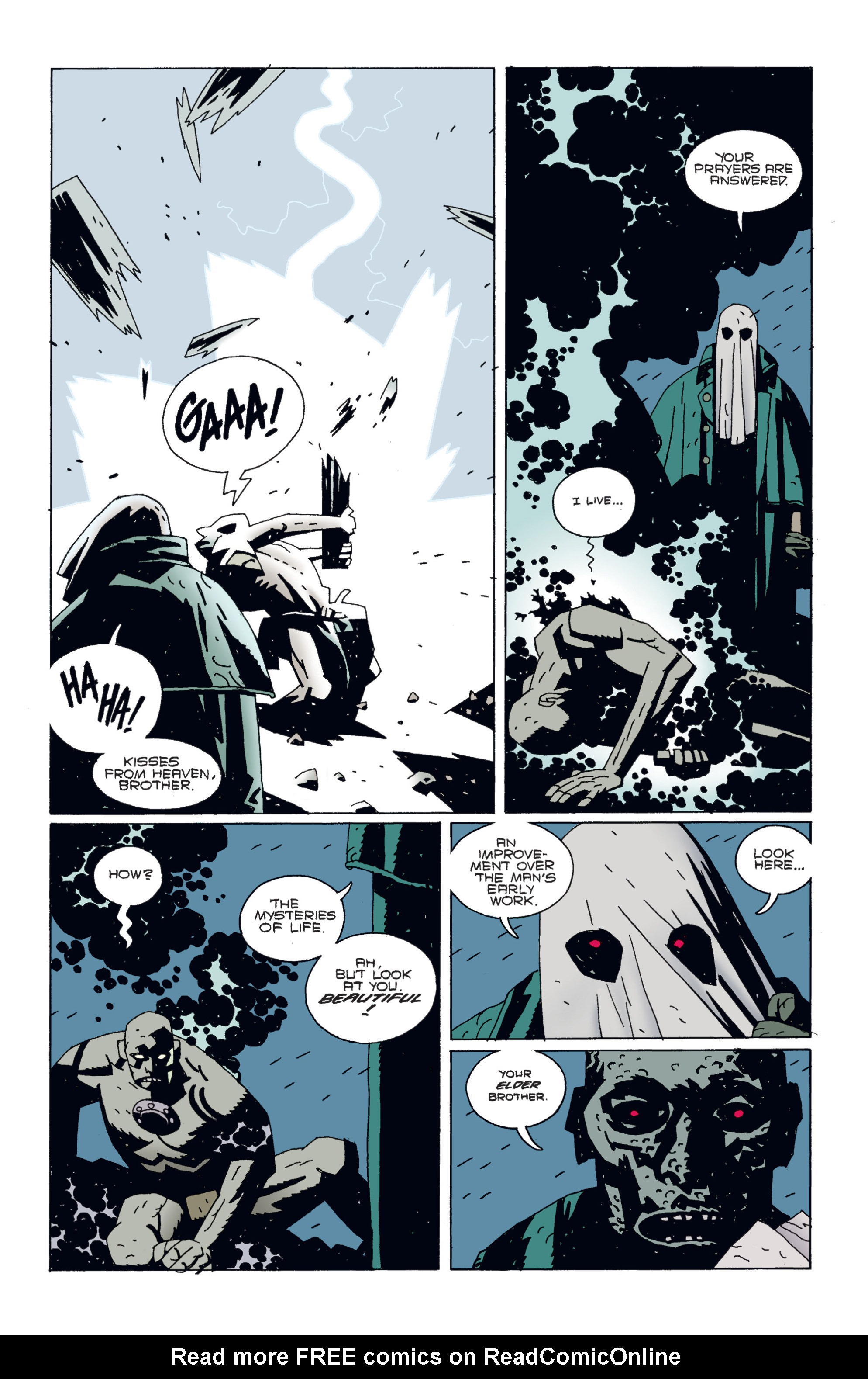 Read online Hellboy comic -  Issue #3 - 134