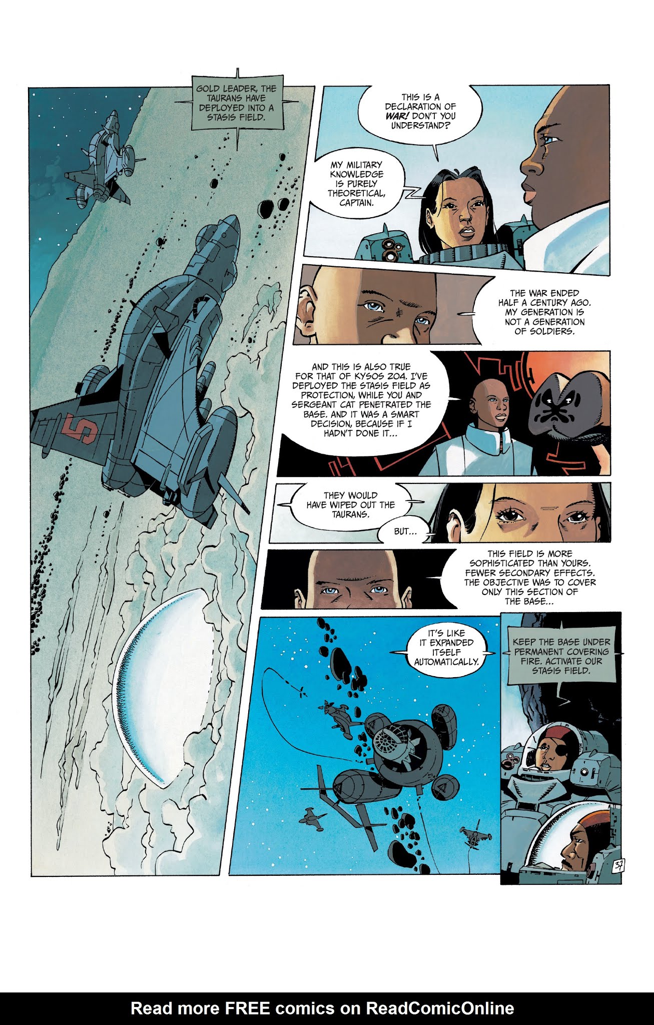 Read online The Forever War: Forever Free comic -  Issue #1 - 40