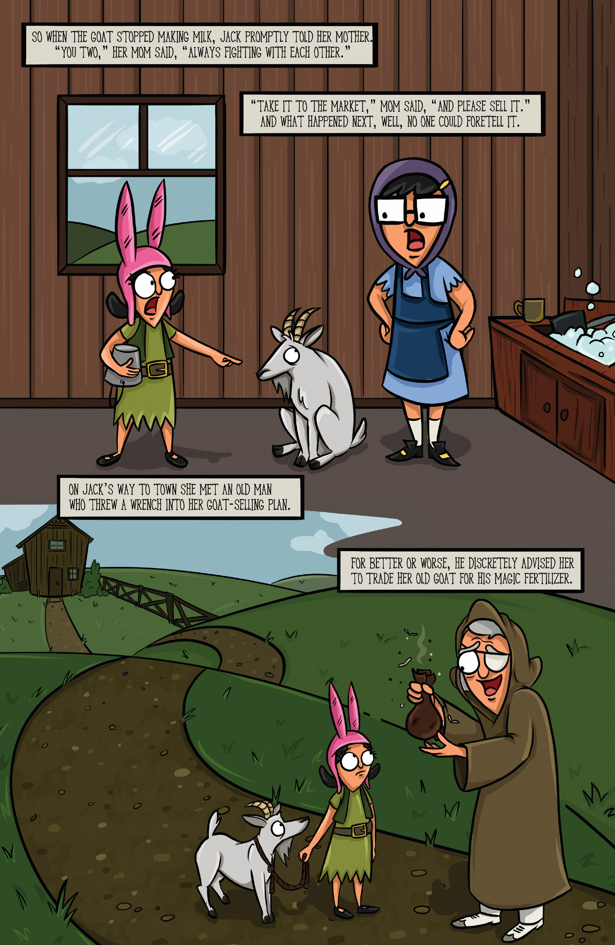 Read online Bob's Burgers (2015) comic -  Issue #10 - 21