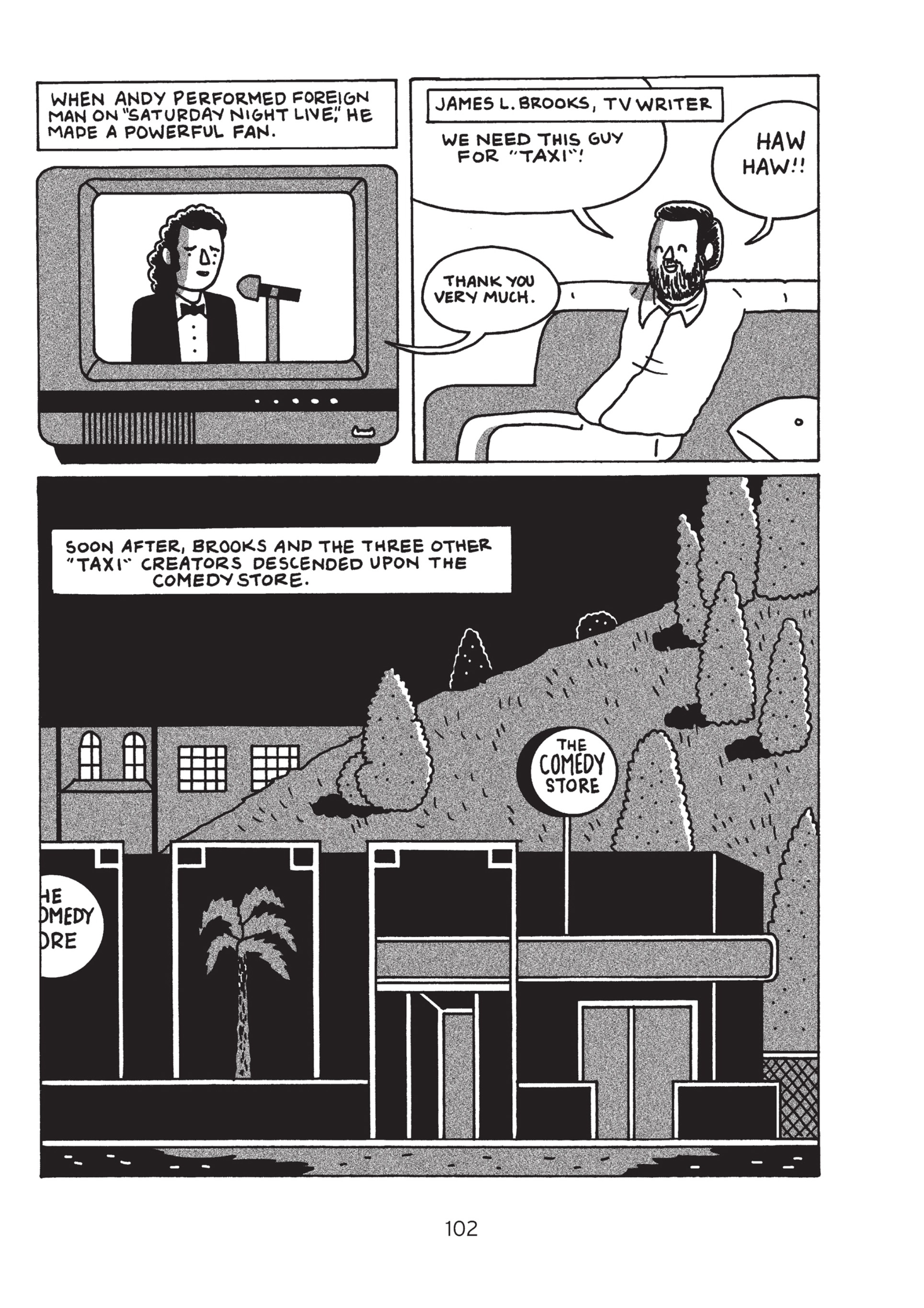 Read online Is This Guy For Real?: The Unbelievable Andy Kaufman comic -  Issue # TPB (Part 2) - 8