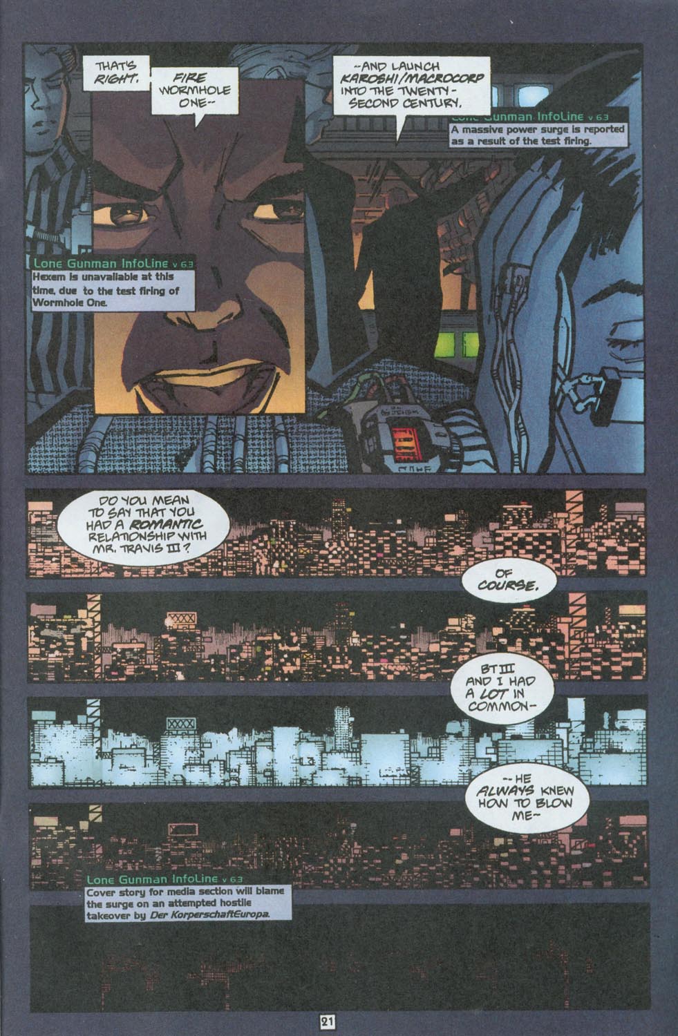 Read online Cyberella comic -  Issue #1 - 21