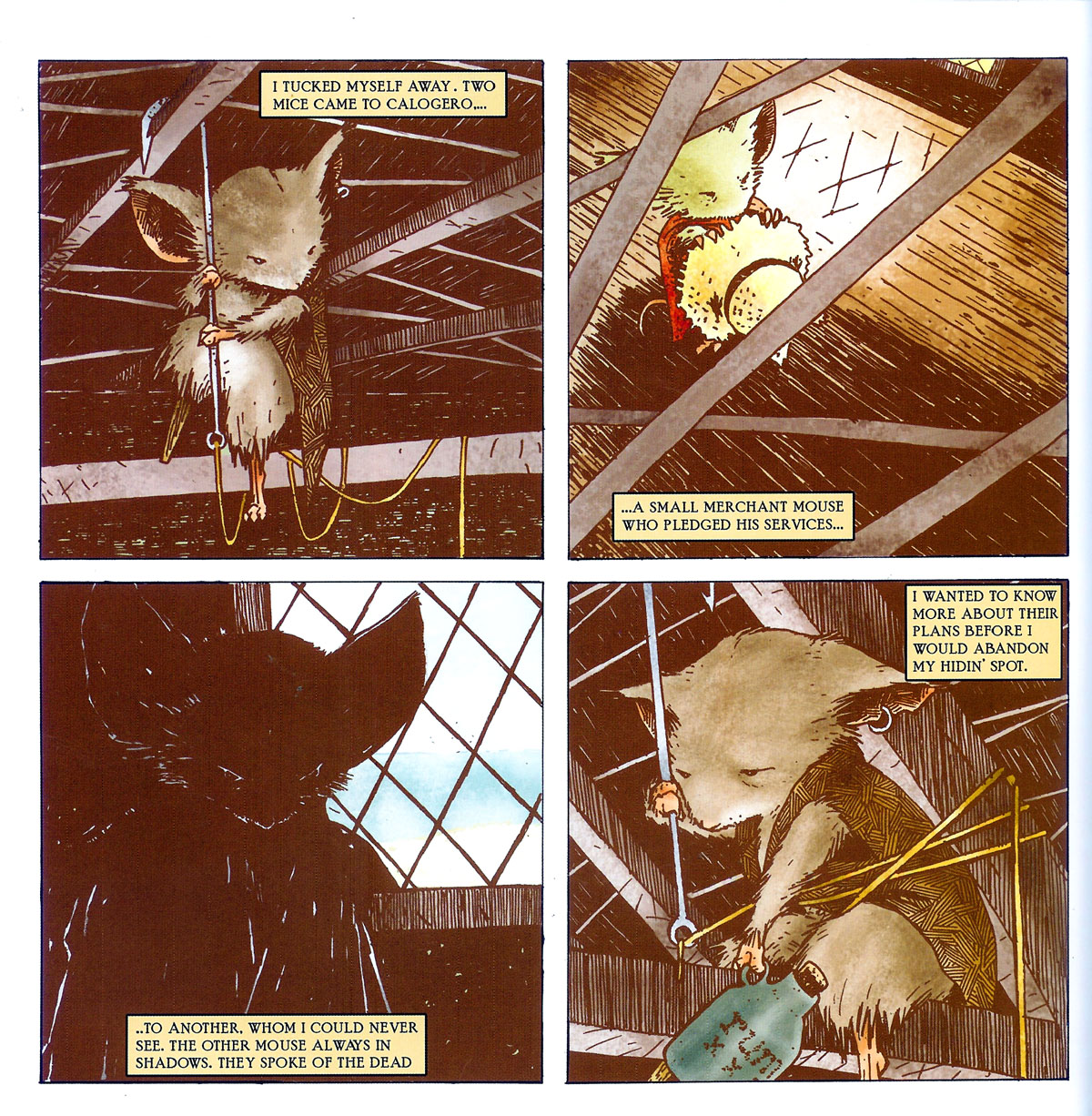 Read online Mouse Guard comic -  Issue #2 - 14