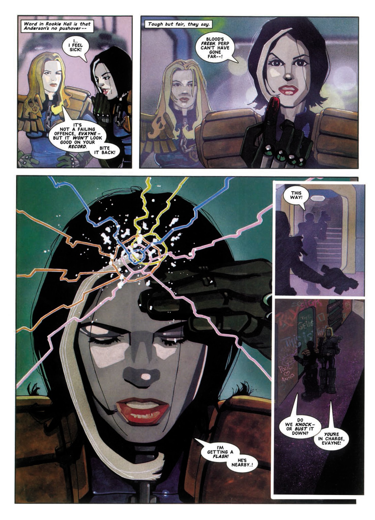 Read online Judge Anderson: The Psi Files comic -  Issue # TPB 4 - 6