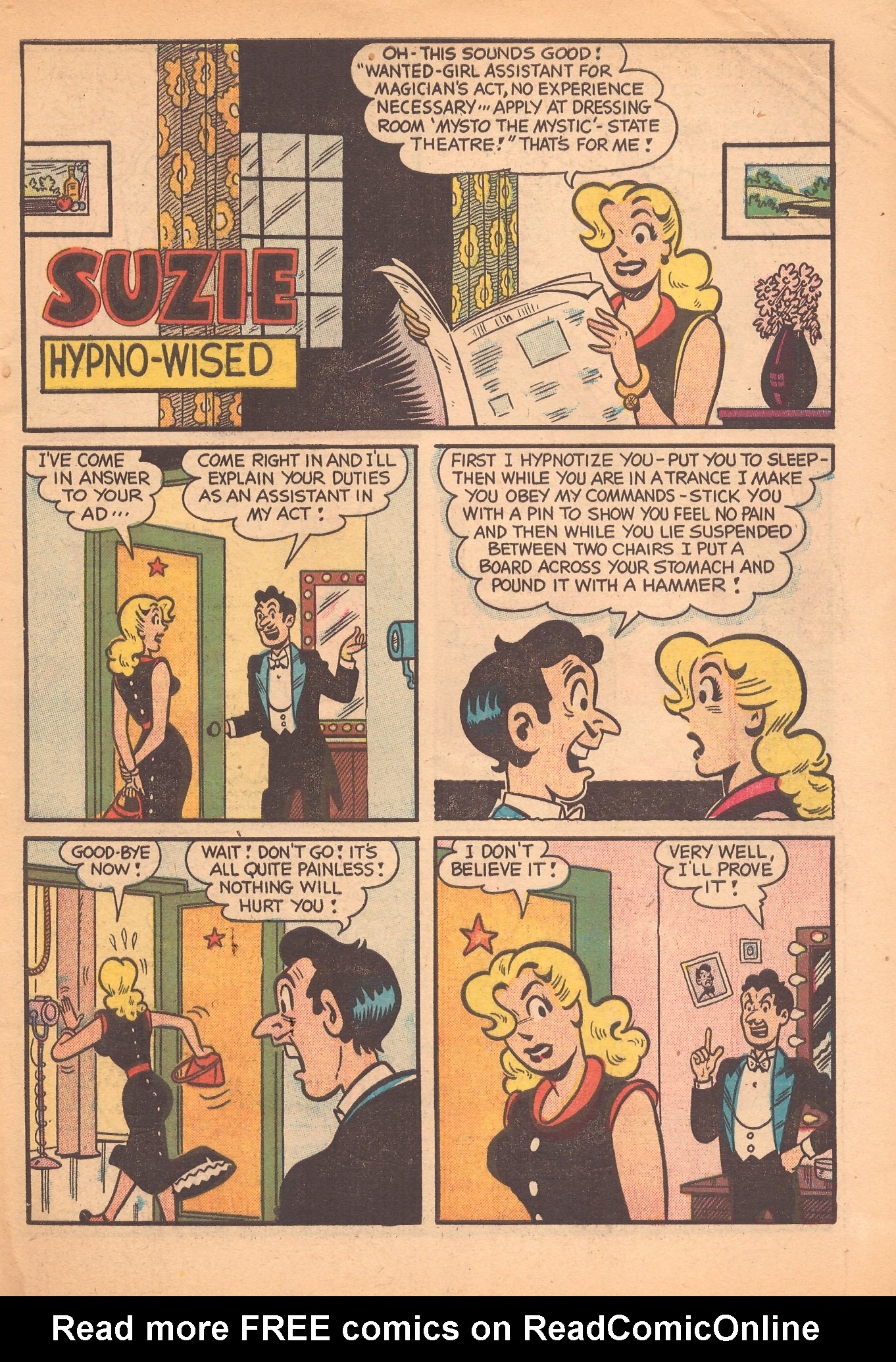 Read online Suzie Comics comic -  Issue #96 - 3