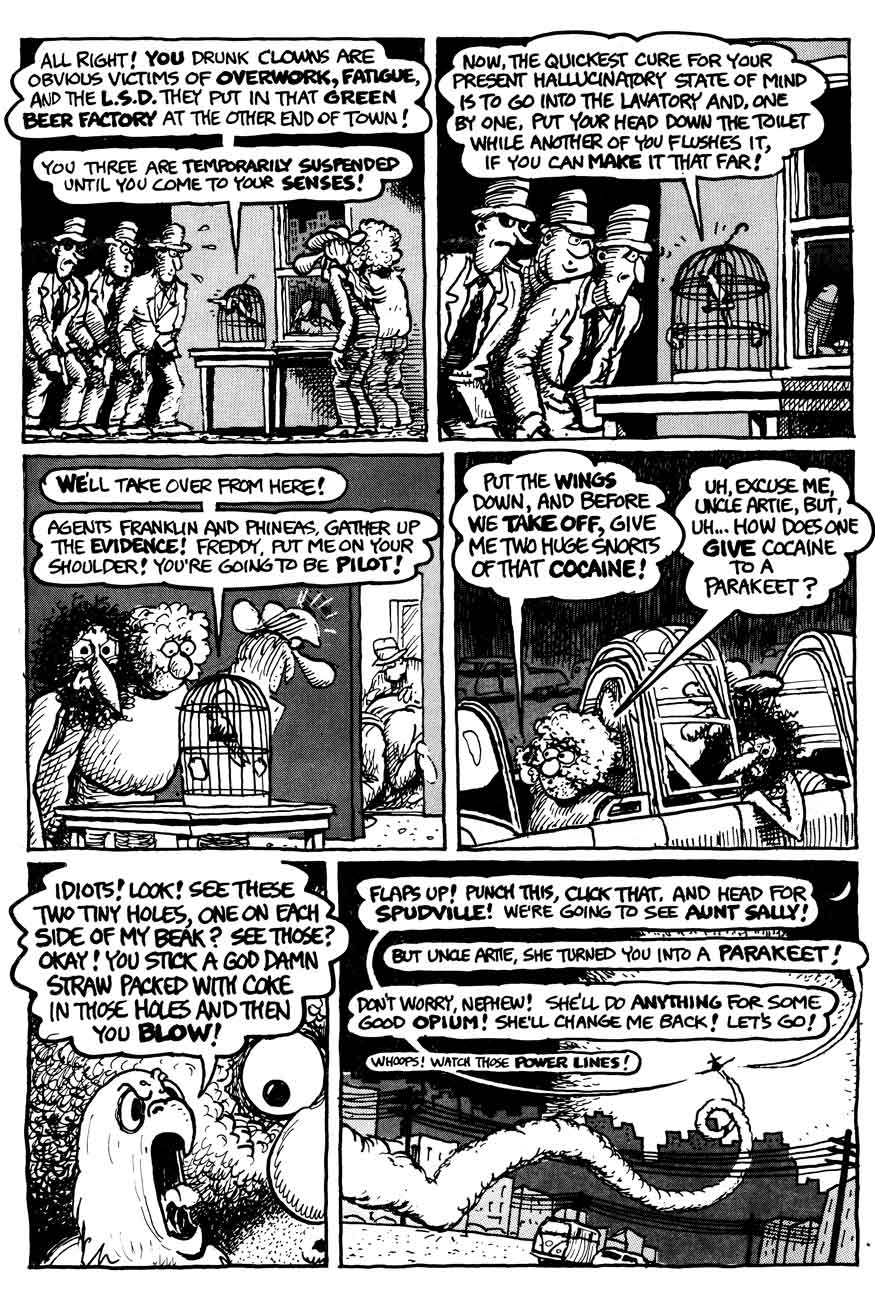 Read online The Fabulous Furry Freak Brothers comic -  Issue #6 - 17