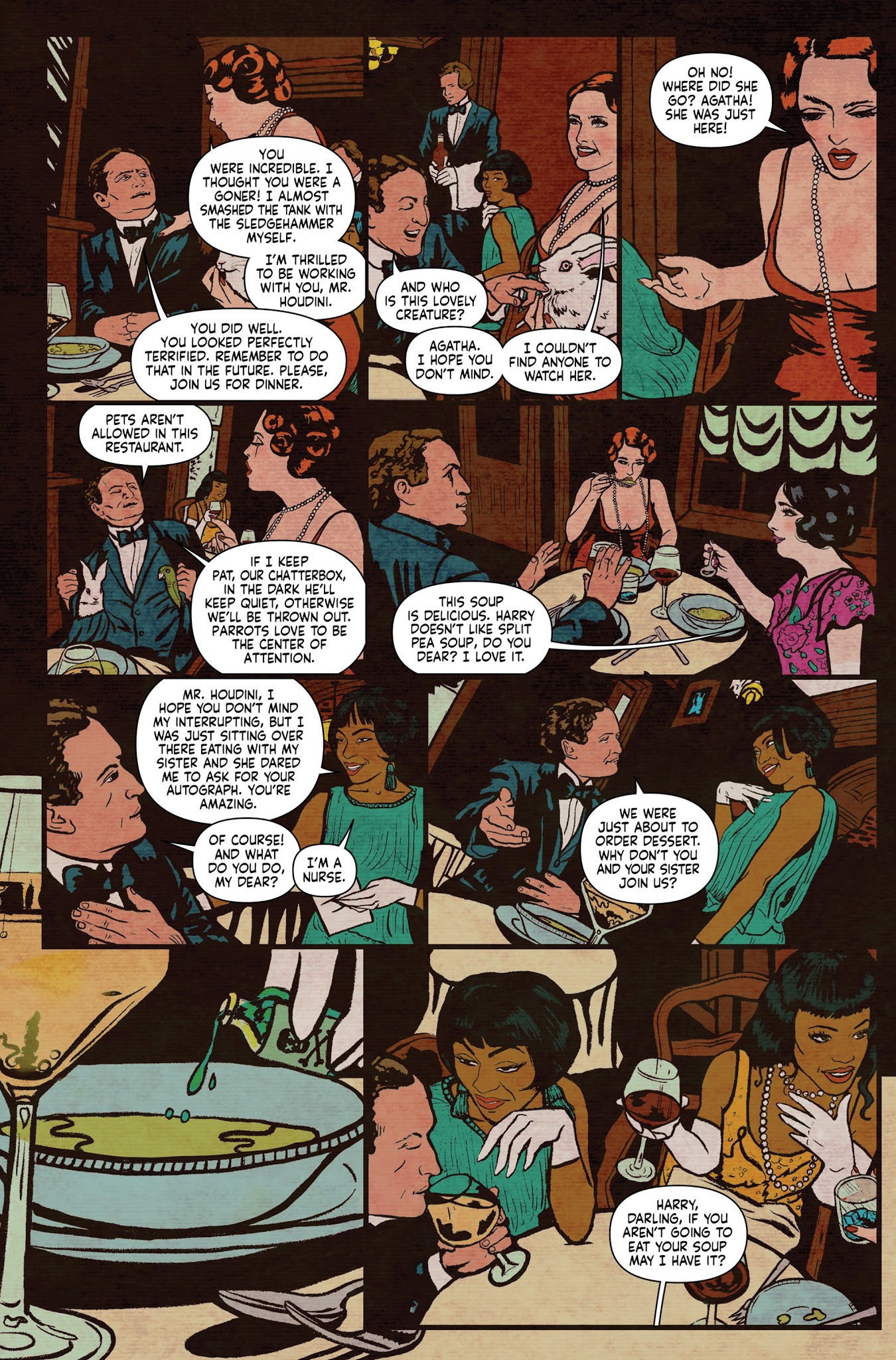 Read online Minky Woodcock: The Girl who Handcuffed Houdini comic -  Issue #2 - 6