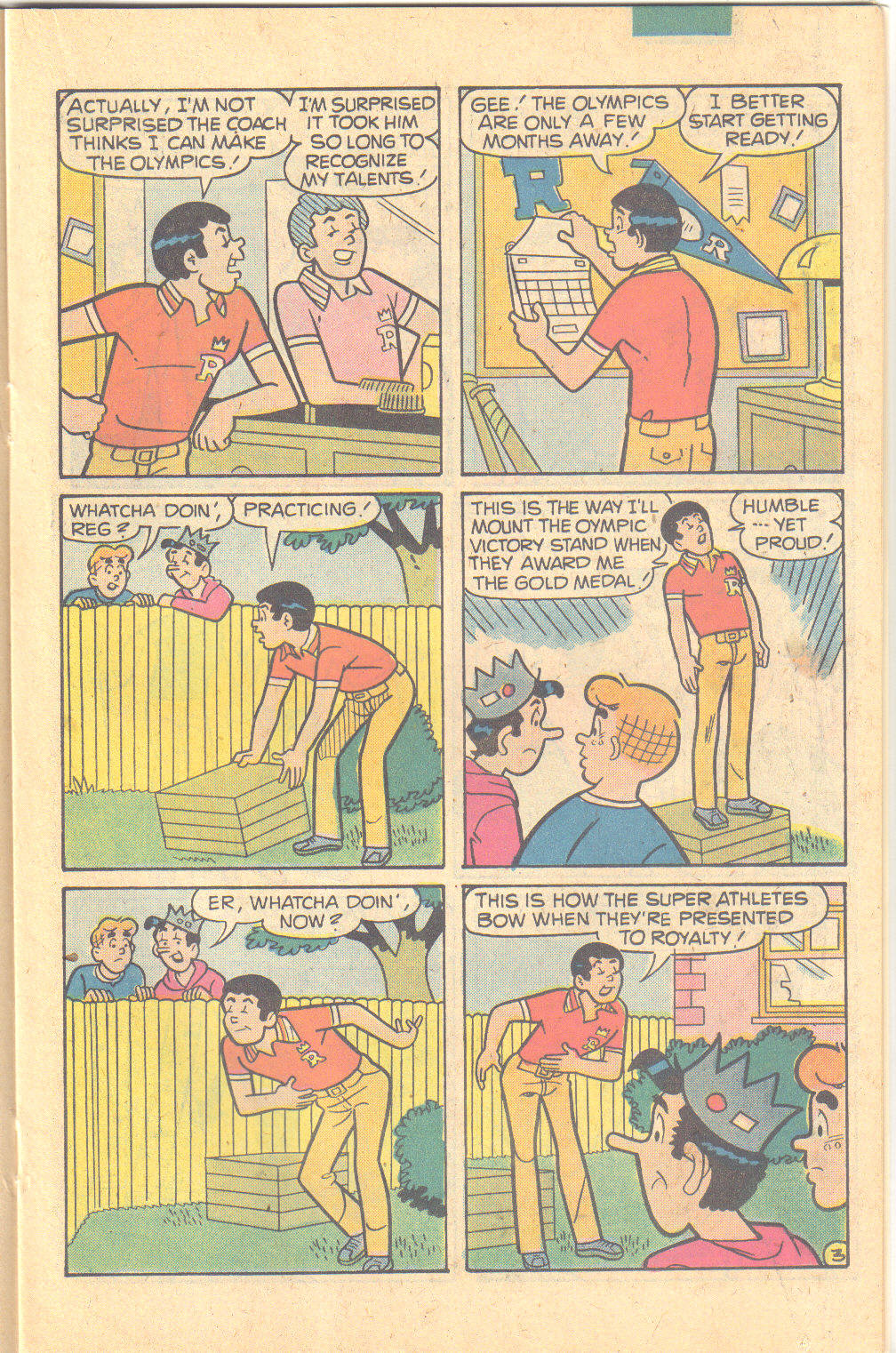 Read online Reggie and Me (1966) comic -  Issue #119 - 15