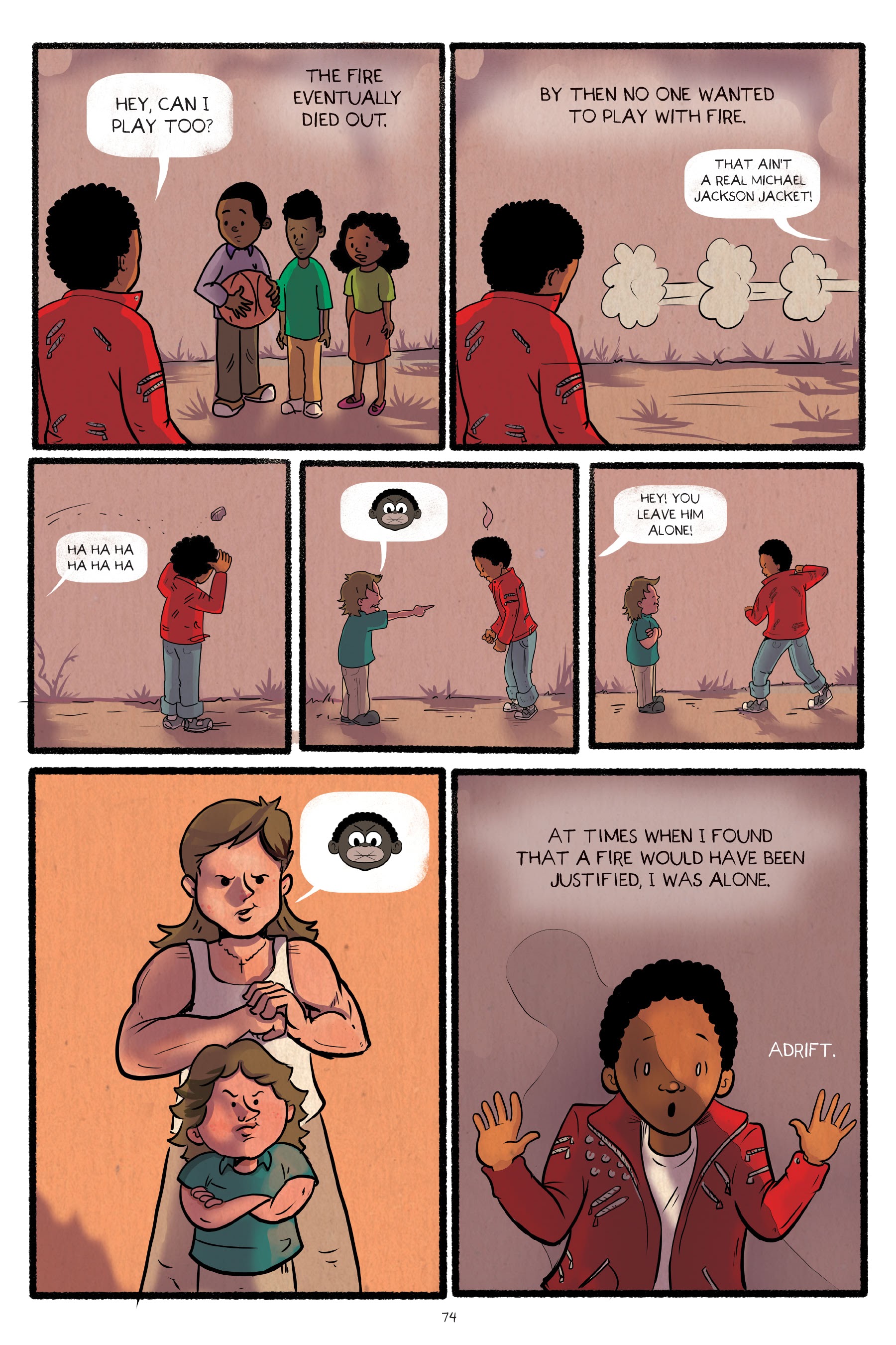 Read online Fights: One Boy's Triumph Over Violence comic -  Issue # TPB (Part 1) - 74