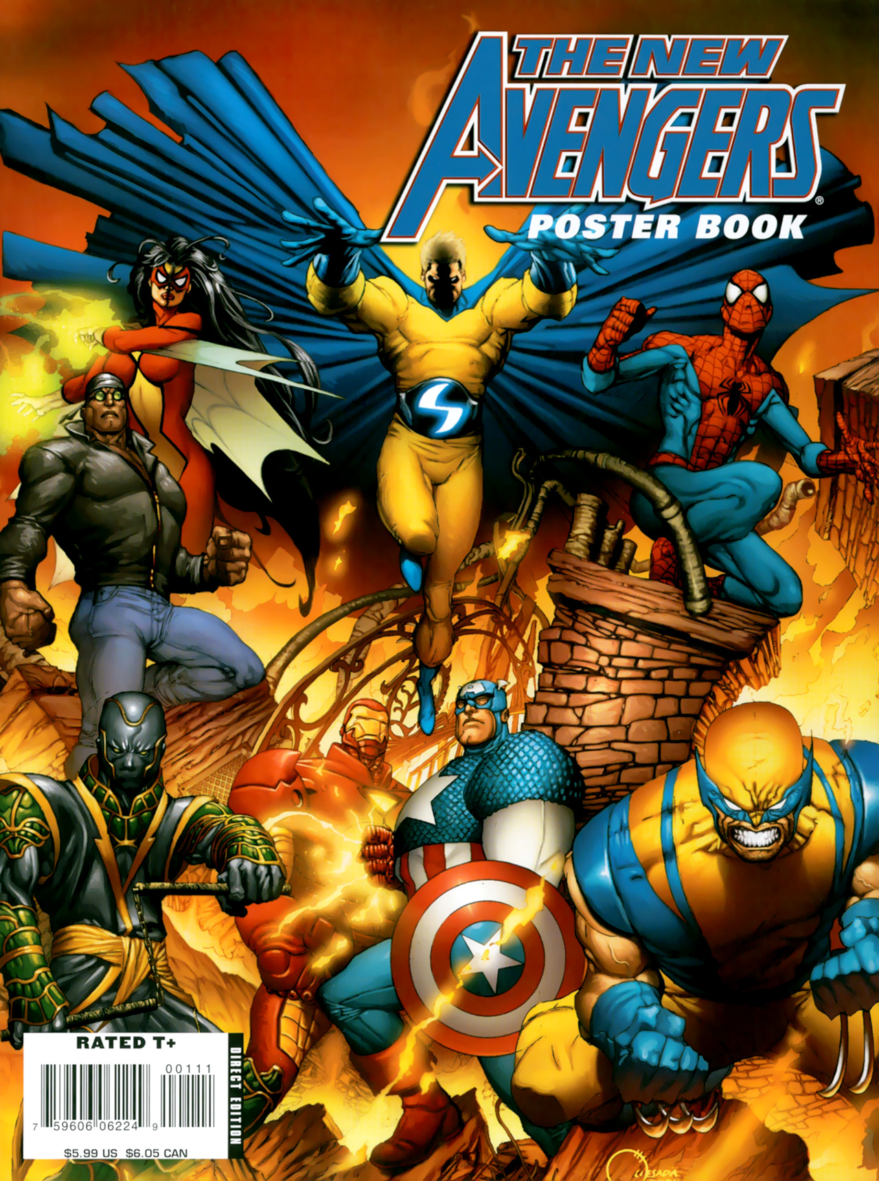 Read online New Avengers Poster Book comic -  Issue # Full - 1