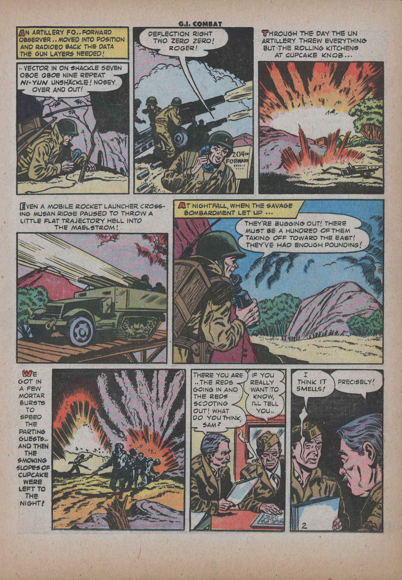 Read online G.I. Combat (1952) comic -  Issue #35 - 13