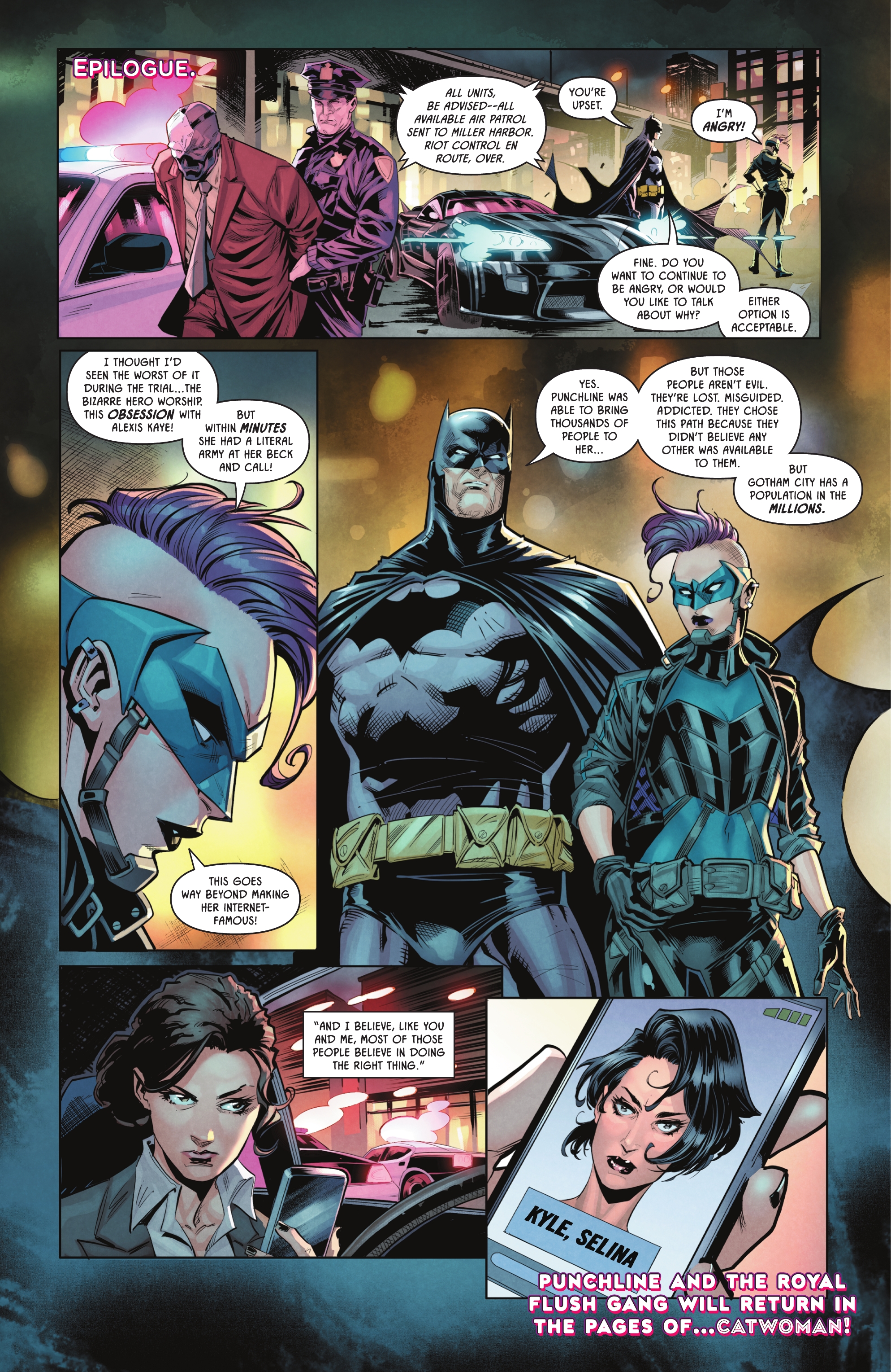 Read online Punchline: The Gotham Game comic -  Issue #6 - 23