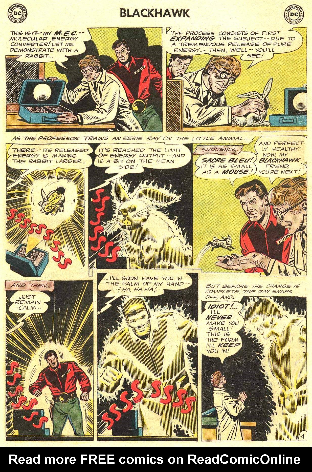 Read online Blackhawk (1957) comic -  Issue #201 - 7
