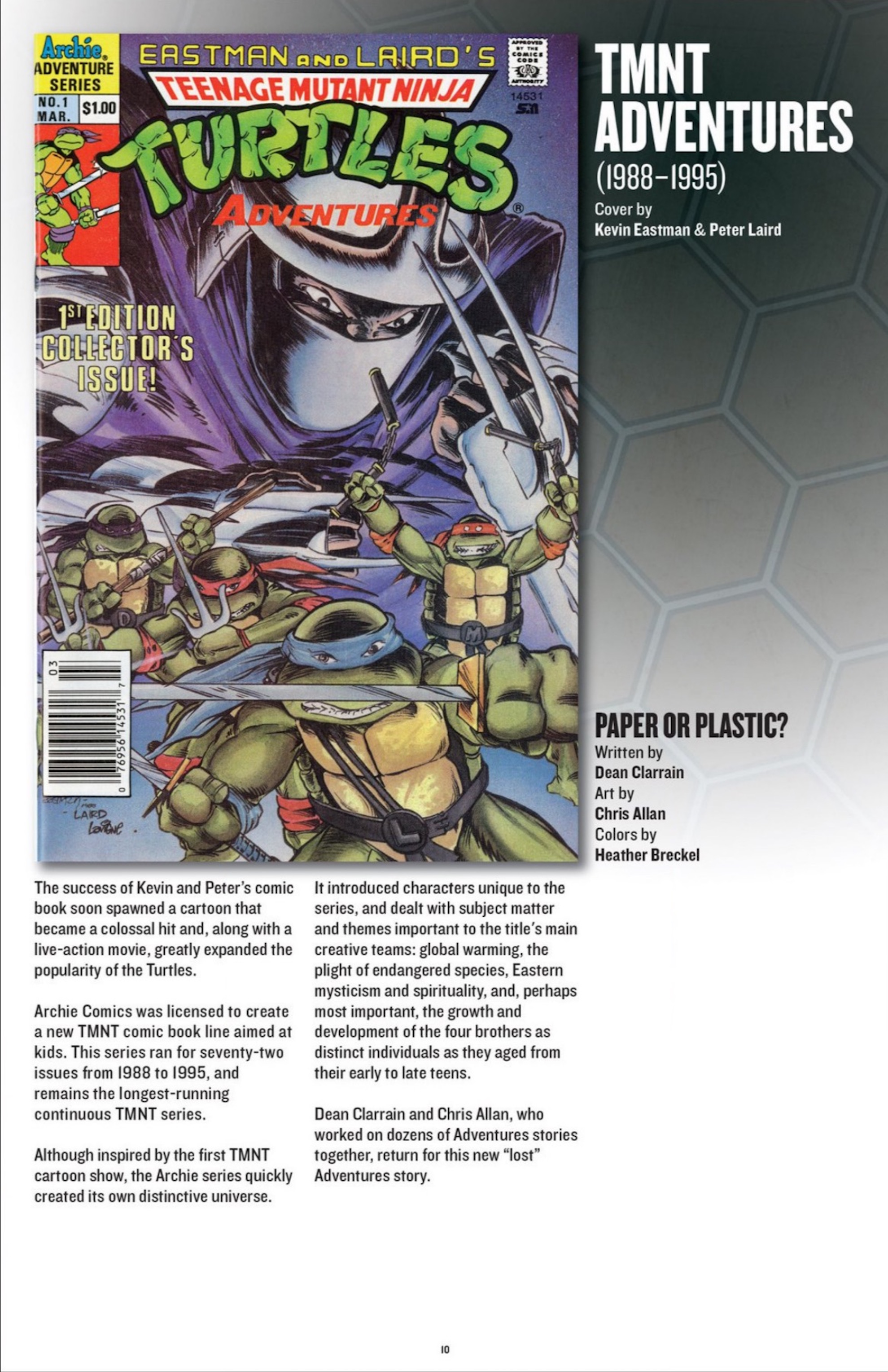 Read online Teenage Mutant Ninja Turtles 30th Anniversary Special comic -  Issue # Full - 20