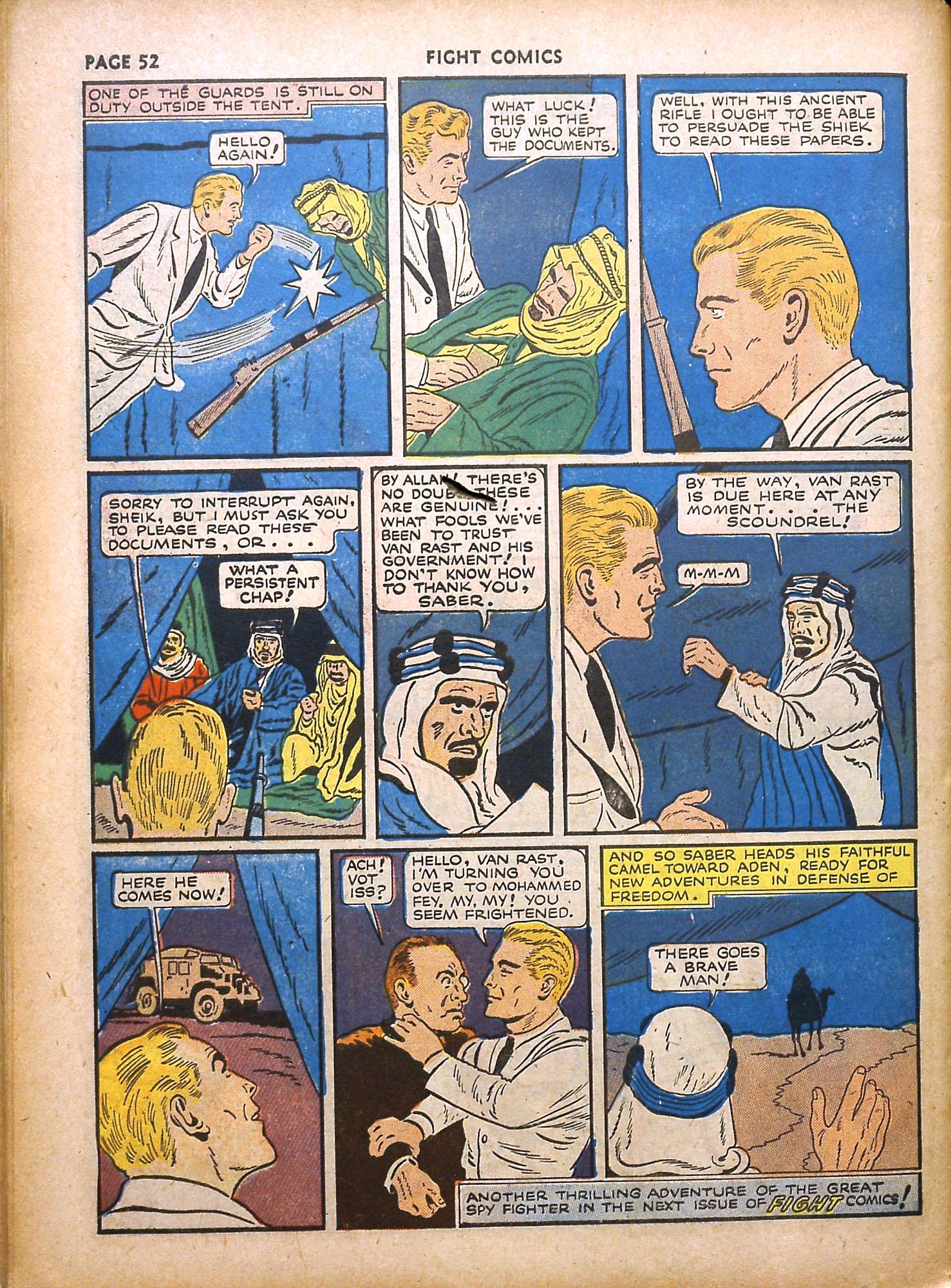 Read online Fight Comics comic -  Issue #14 - 54