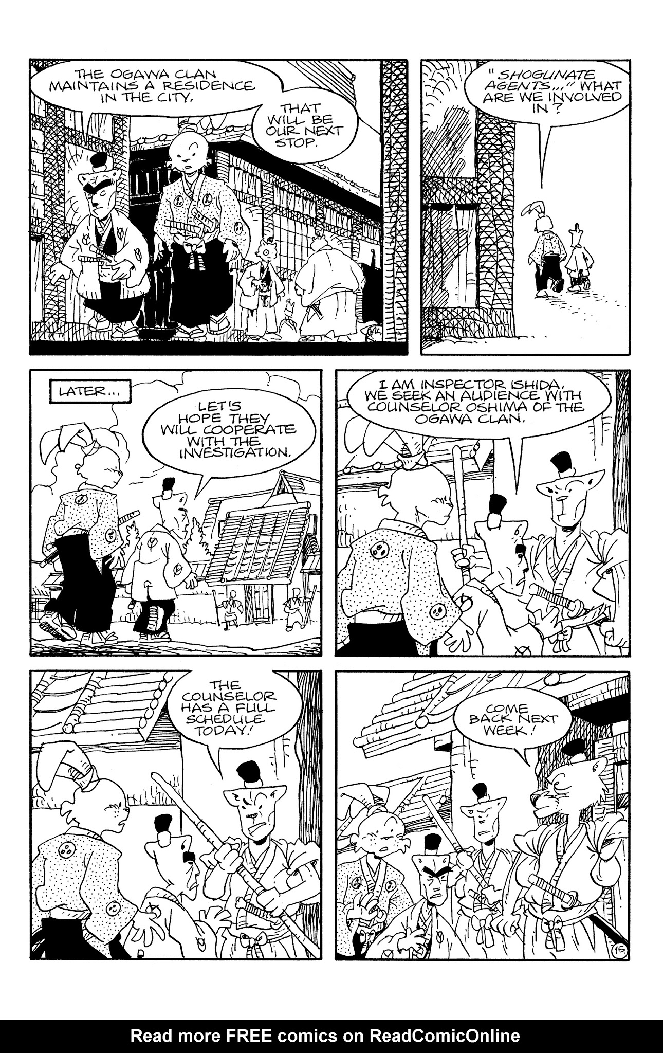 Read online Usagi Yojimbo: The Hidden comic -  Issue #2 - 17