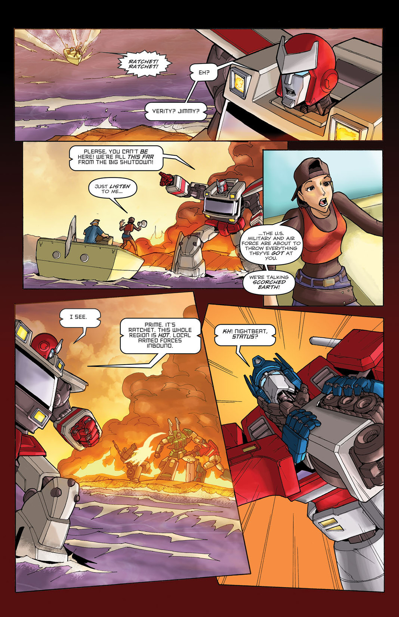 Read online The Transformers: Devastation comic -  Issue #4 - 21