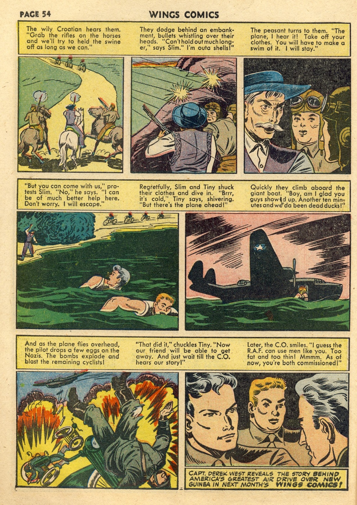 Read online Wings Comics comic -  Issue #33 - 56