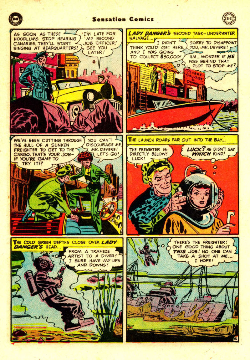 Read online Sensation (Mystery) Comics comic -  Issue #88 - 45
