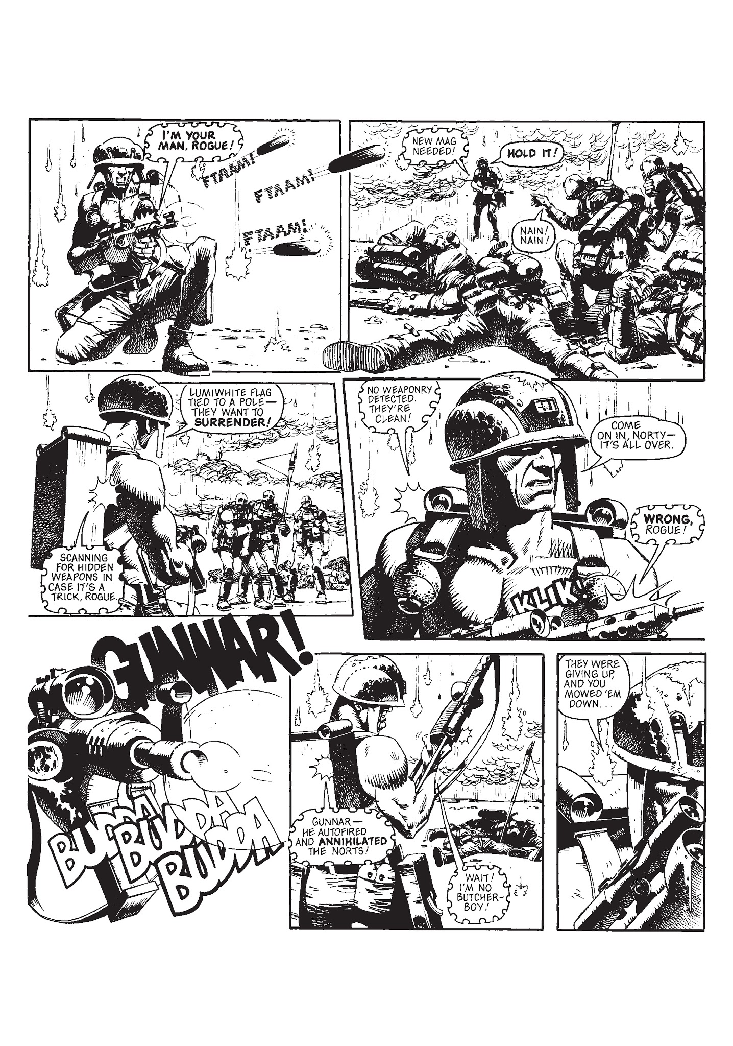Read online Rogue Trooper: Tales of Nu-Earth comic -  Issue # TPB 2 - 190