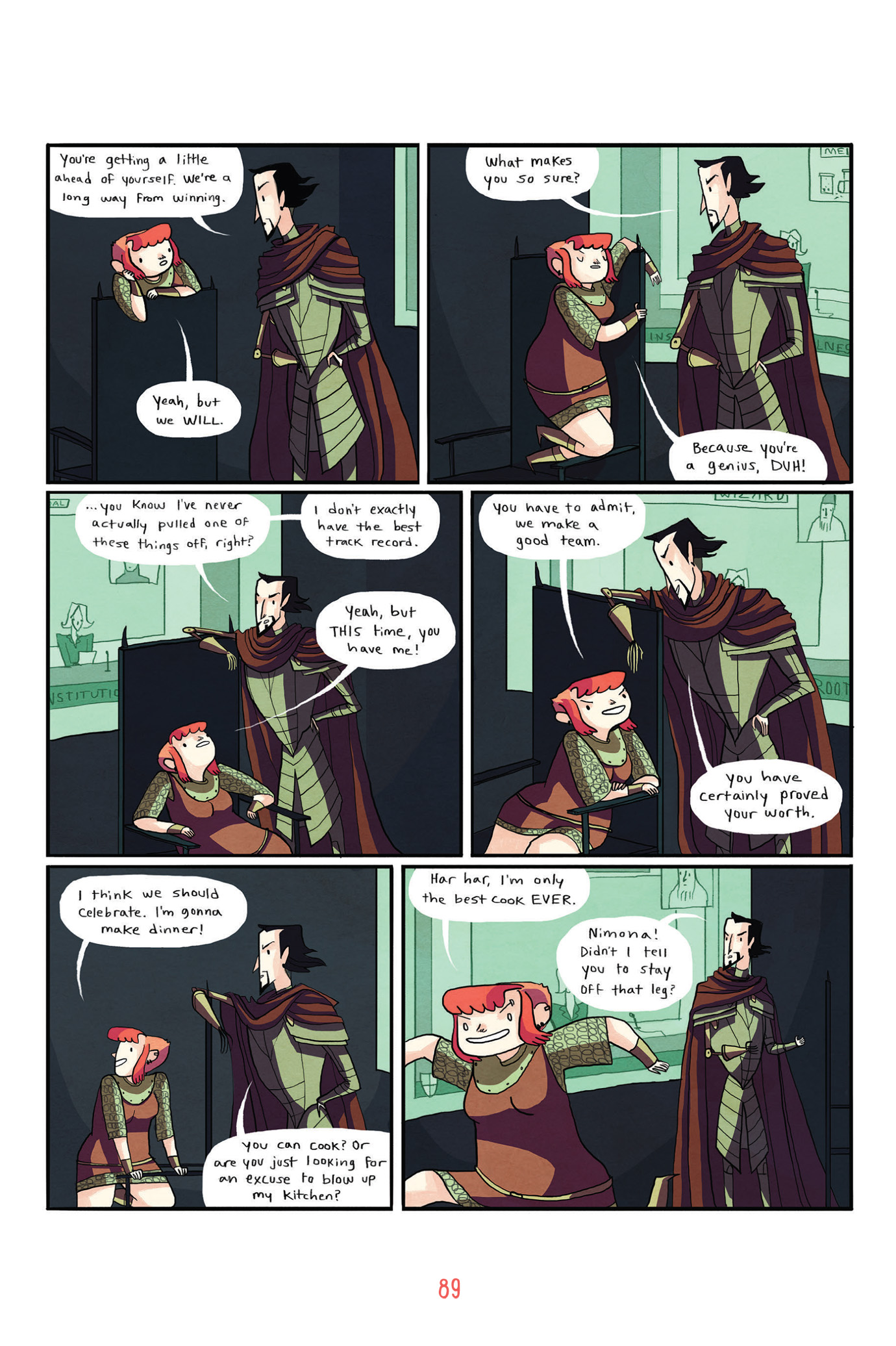 Read online Nimona comic -  Issue # TPB - 95