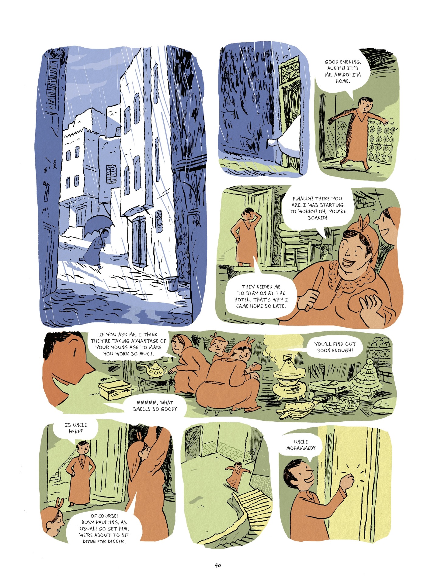 Read online Tangier in the Rain comic -  Issue # TPB - 39