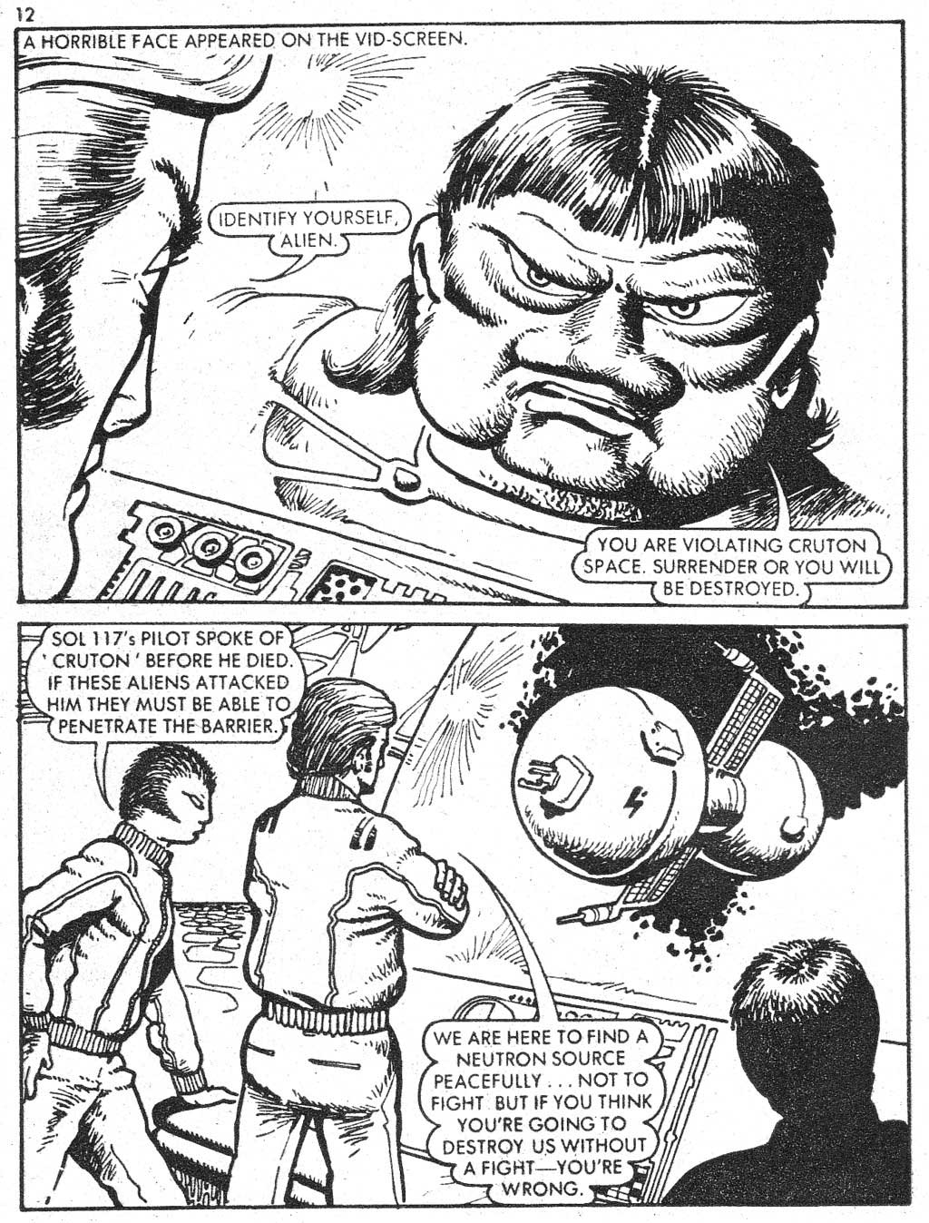 Read online Starblazer comic -  Issue #4 - 12