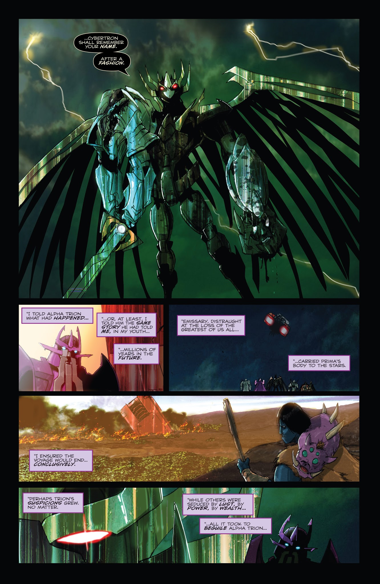Read online Optimus Prime comic -  Issue #18 - 22