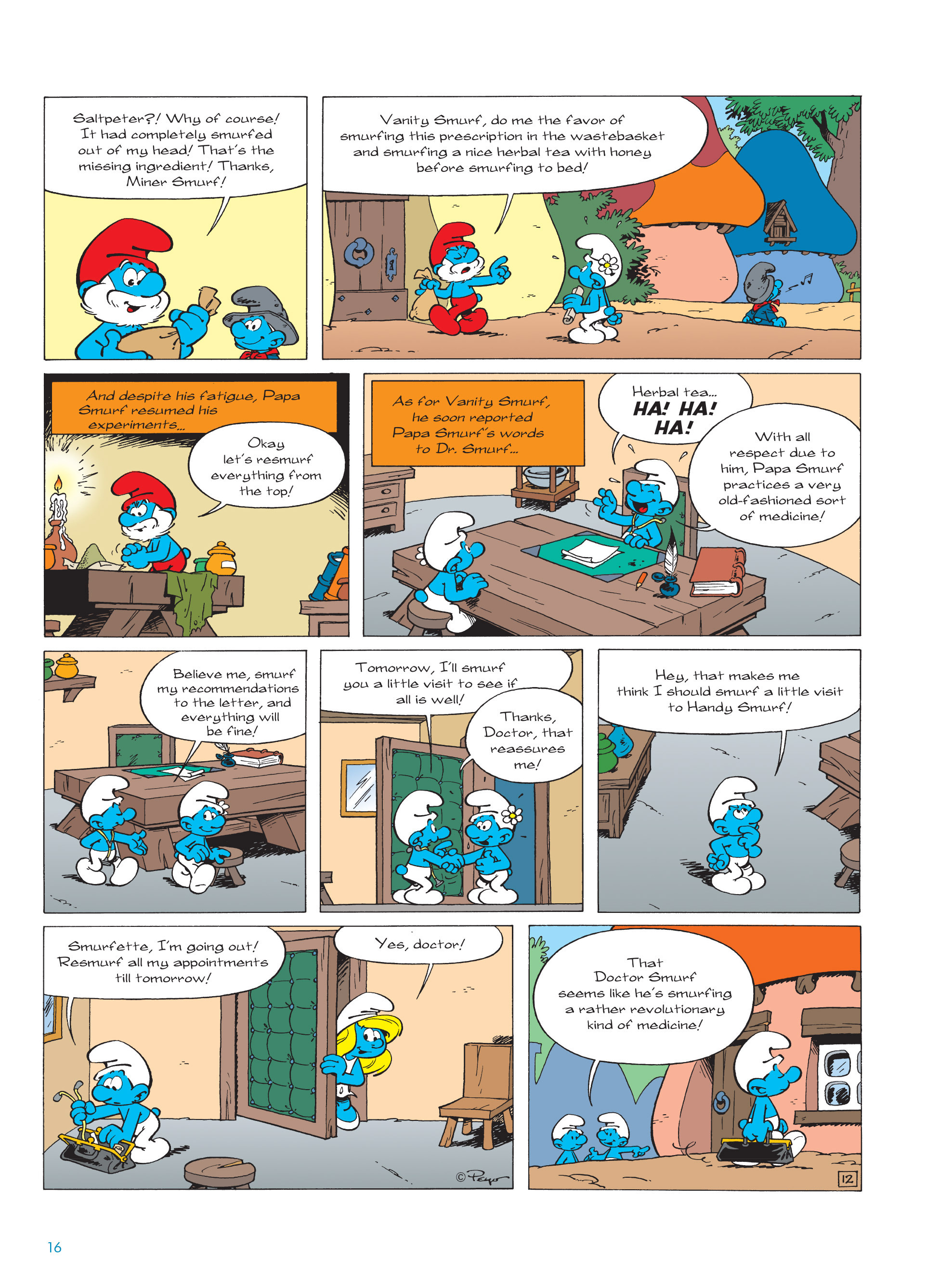 Read online The Smurfs comic -  Issue #20 - 16