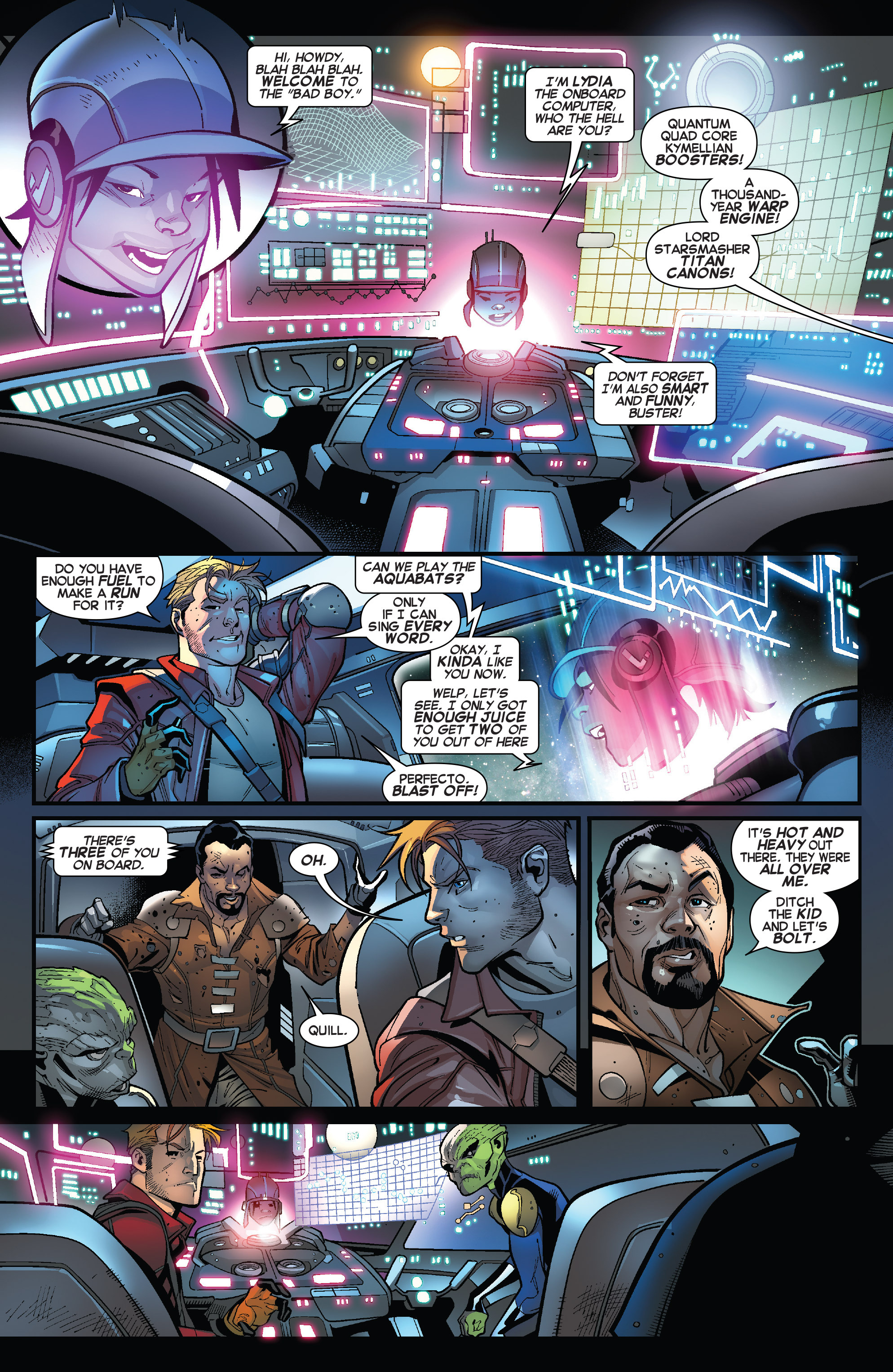 Read online Legendary Star-Lord comic -  Issue #3 - 15