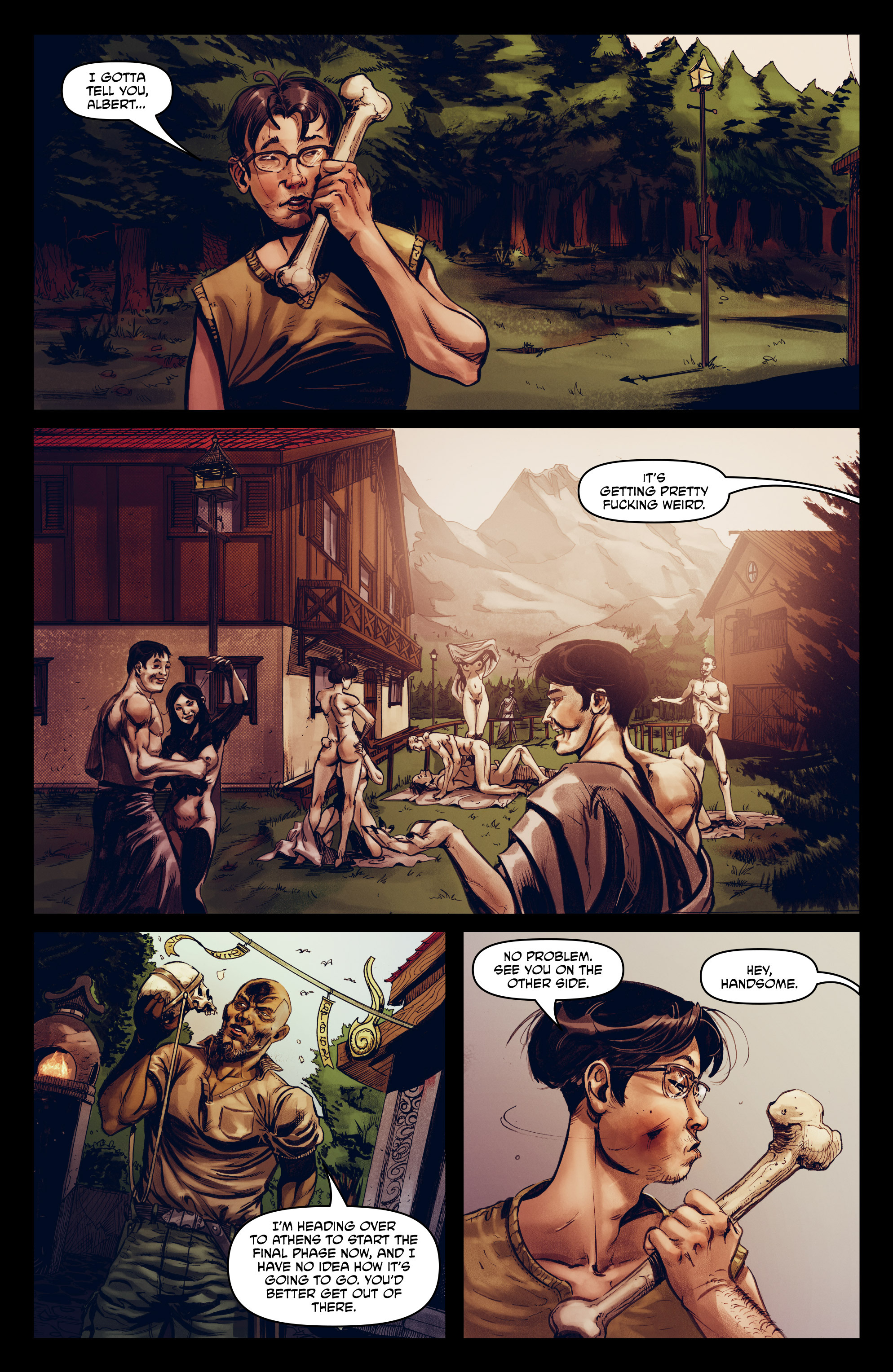Read online God Is Dead comic -  Issue #25 - 21
