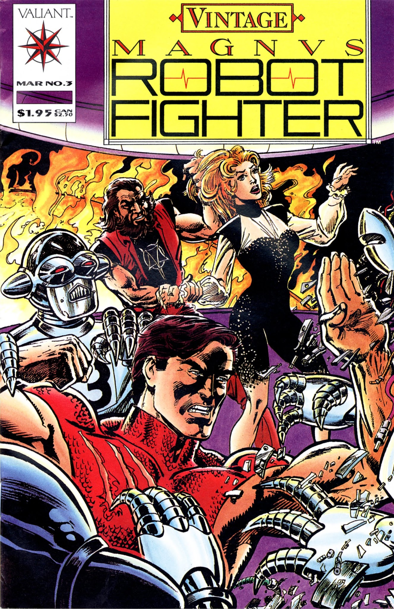 Read online Vintage Magnus, Robot Fighter comic -  Issue #3 - 1