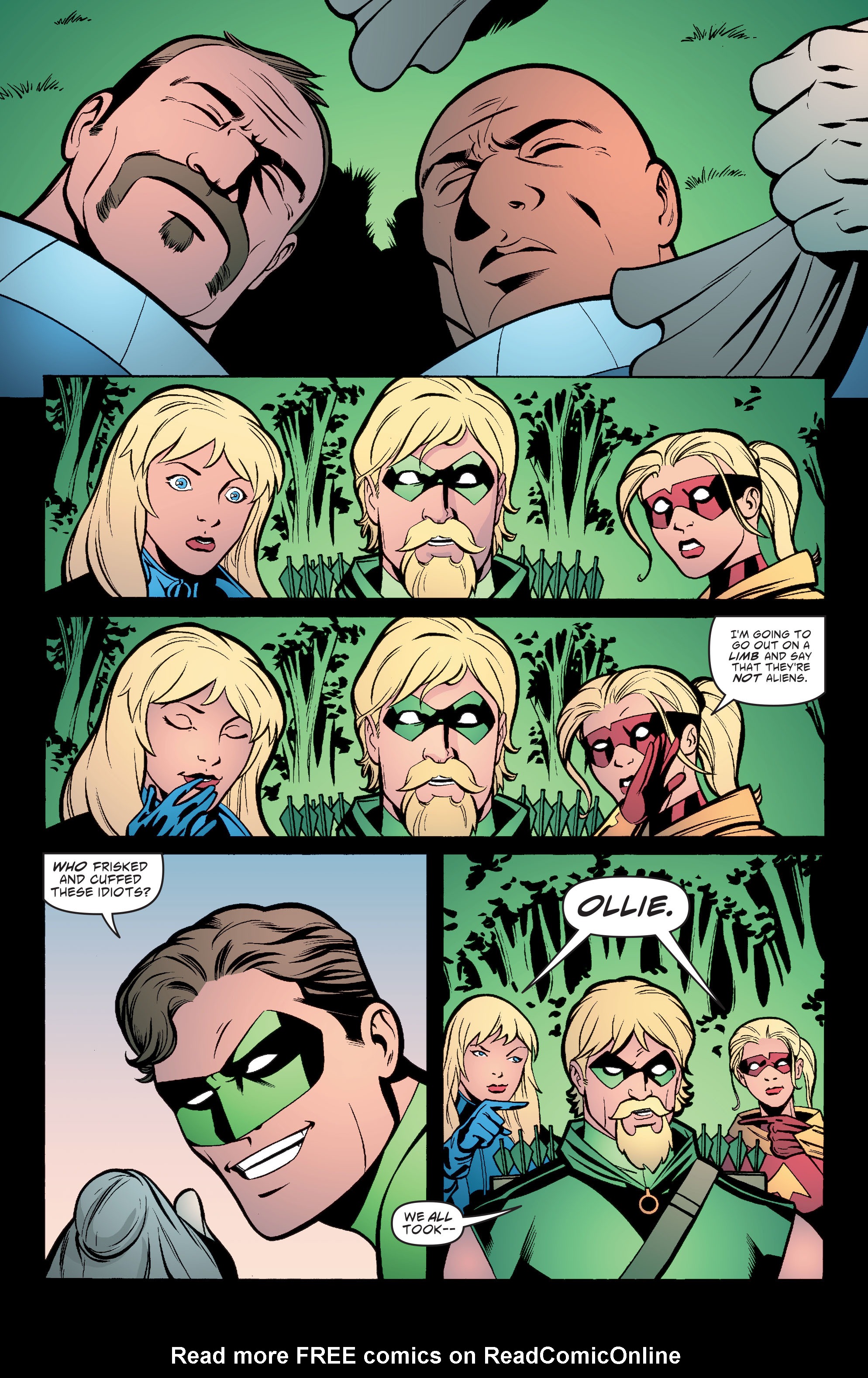 Read online Green Arrow/Black Canary comic -  Issue #7 - 5