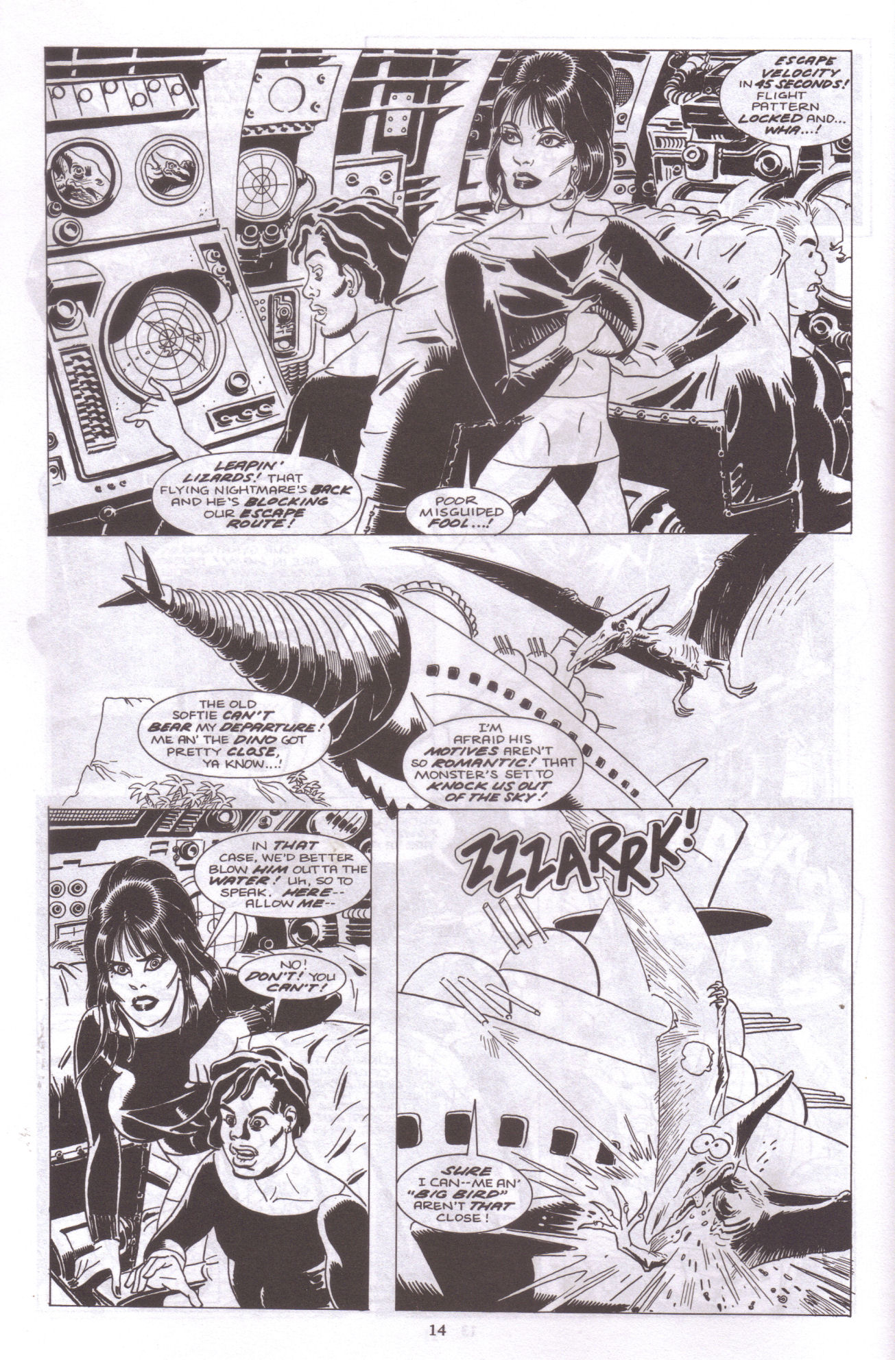 Read online Elvira, Mistress of the Dark comic -  Issue #48 - 16