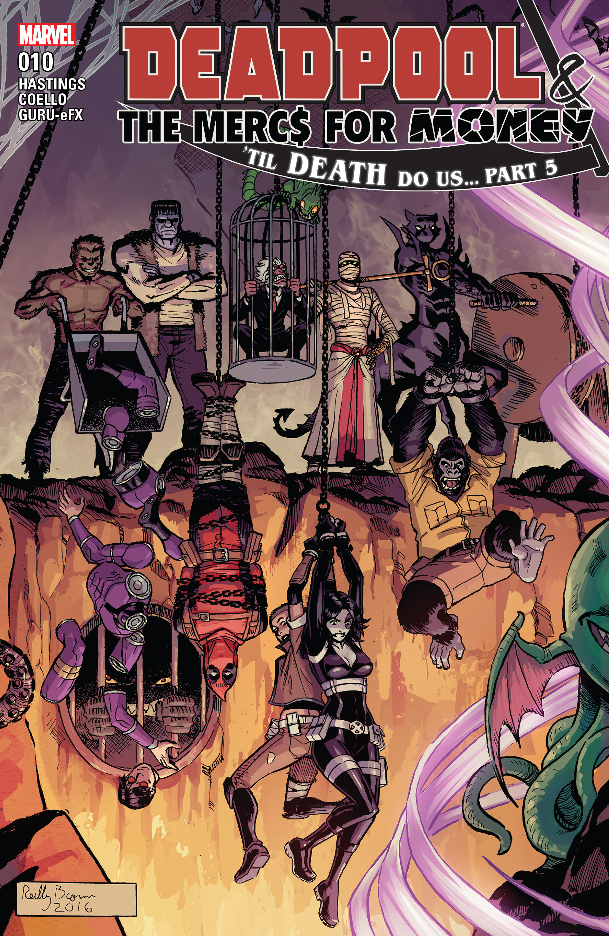 Read online Deadpool & the Mercs For Money [II] comic -  Issue #10 - 1