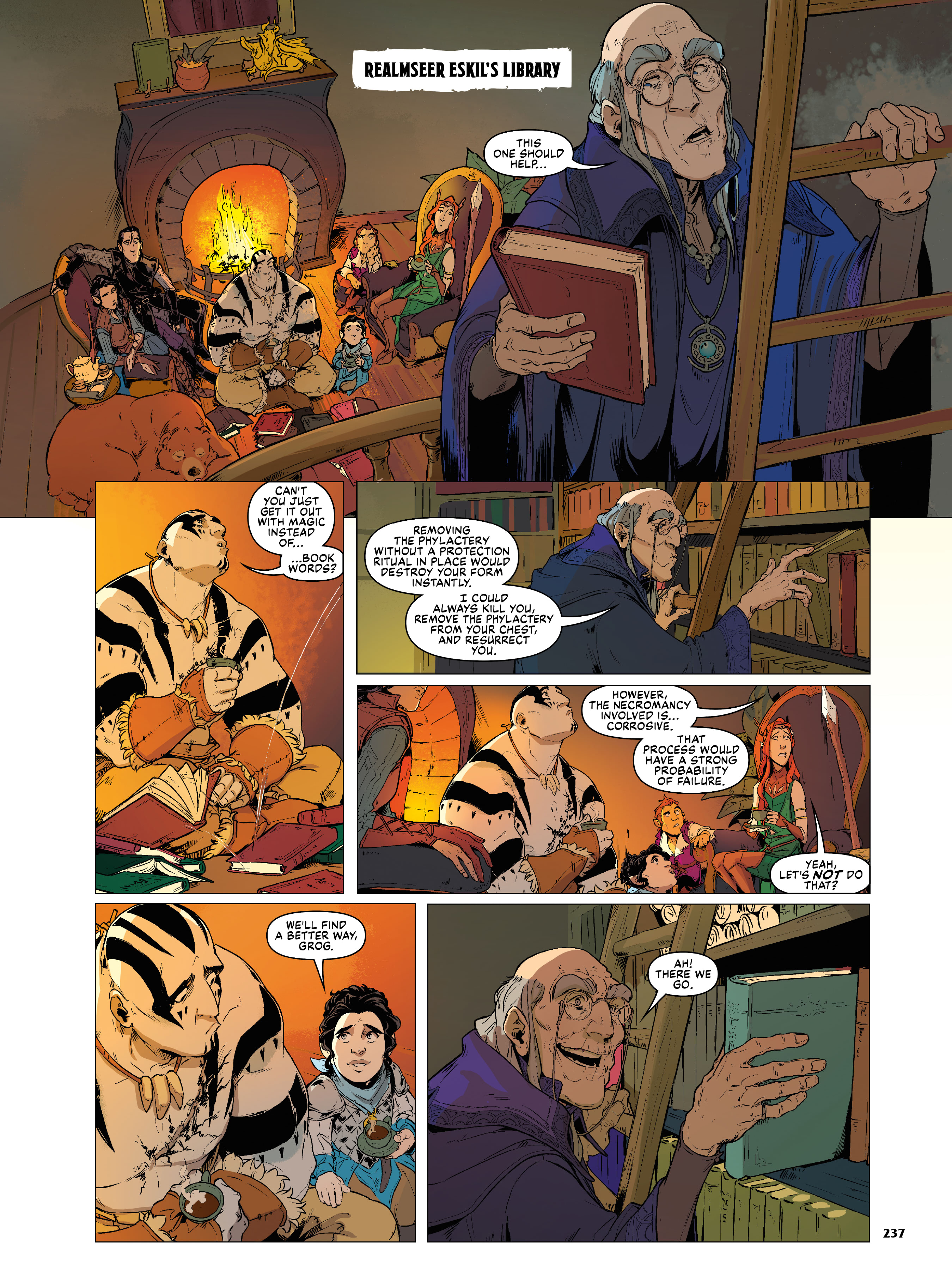 Read online Critical Role Vox Machina Origins comic -  Issue # (2019) _TPB Library Edition (Part 3) - 38