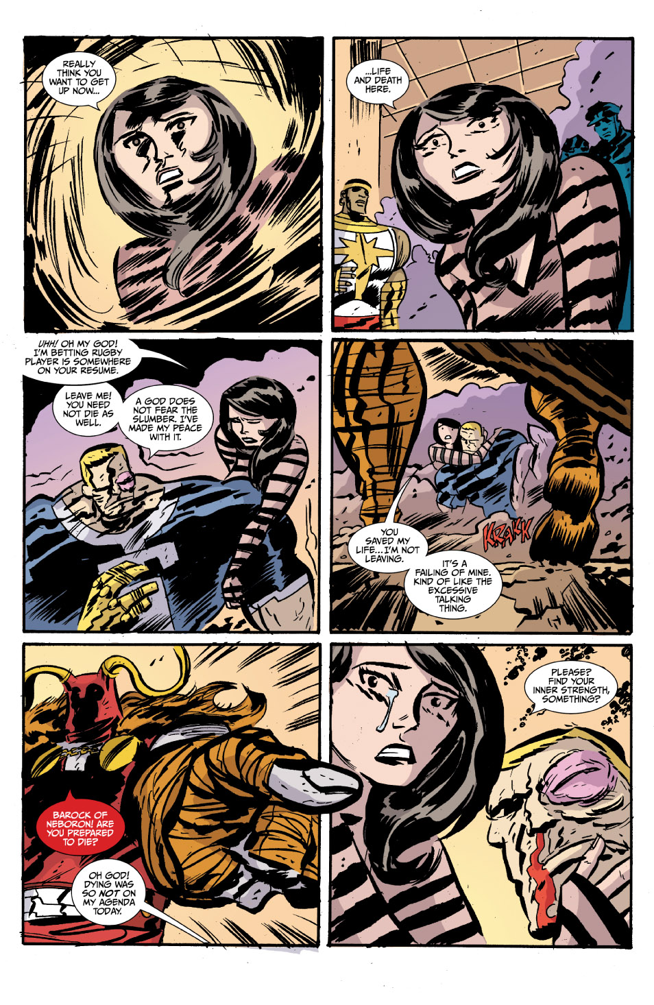 Read online Jersey Gods comic -  Issue #2 - 6