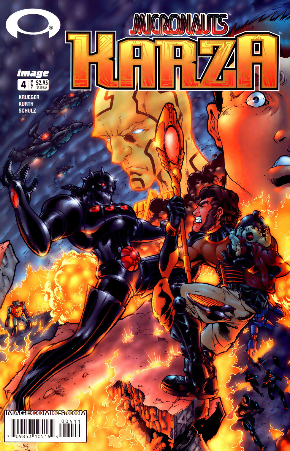 Read online Micronauts: Karza comic -  Issue #4 - 1