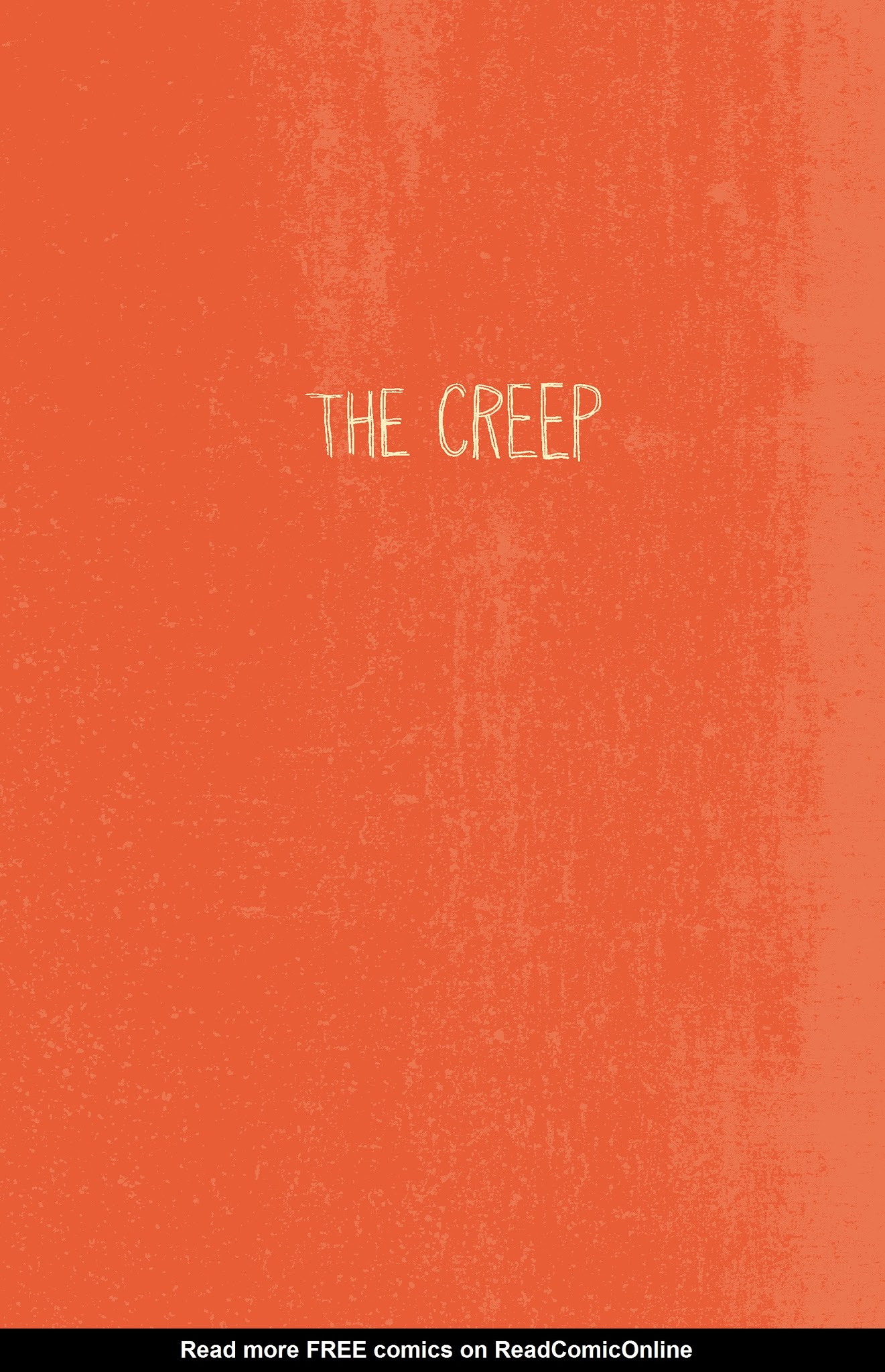 Read online The Creep comic -  Issue # TPB - 3