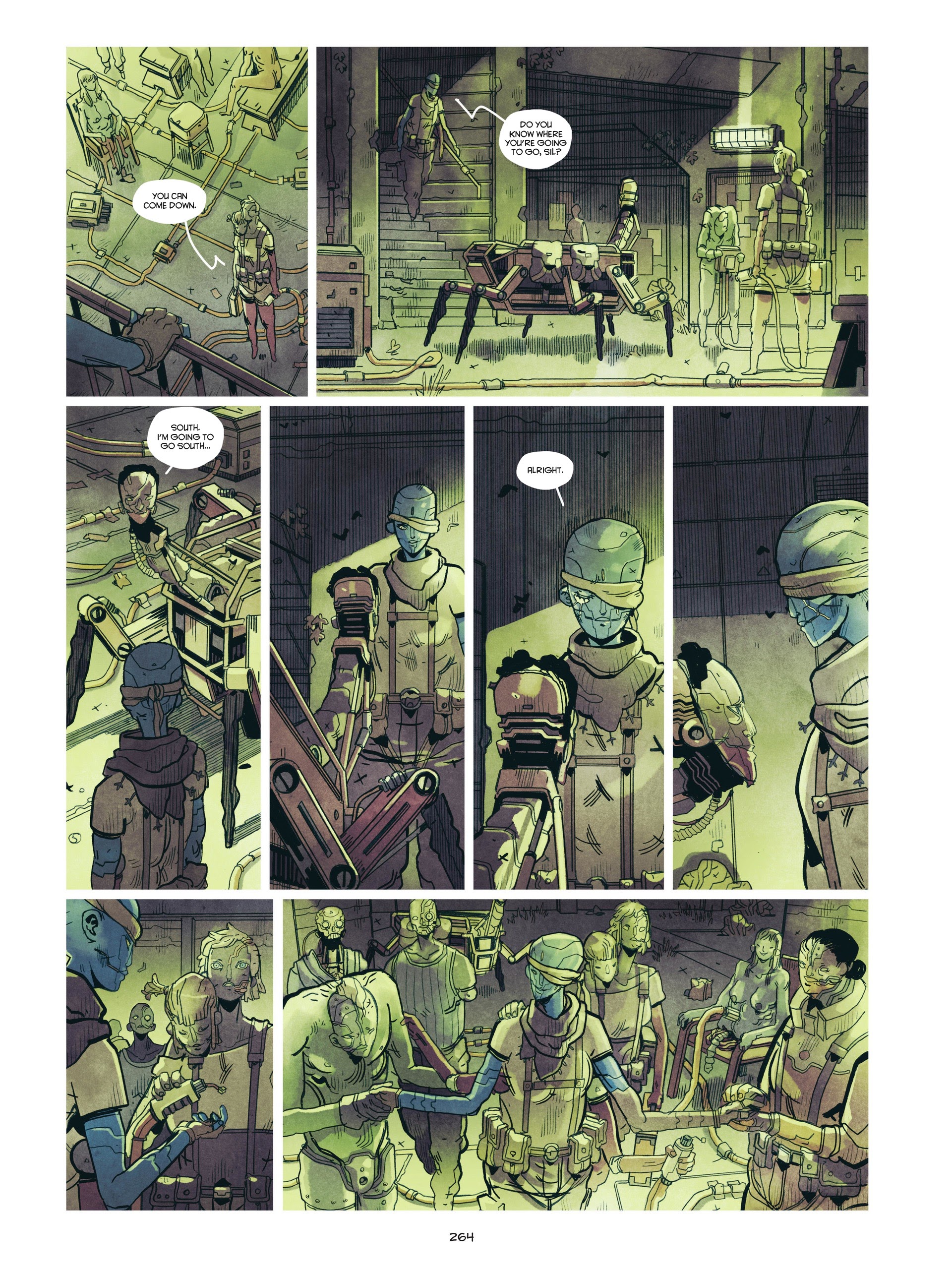 Read online Carbon & Silicon (2020) comic -  Issue # TPB (Part 3) - 64