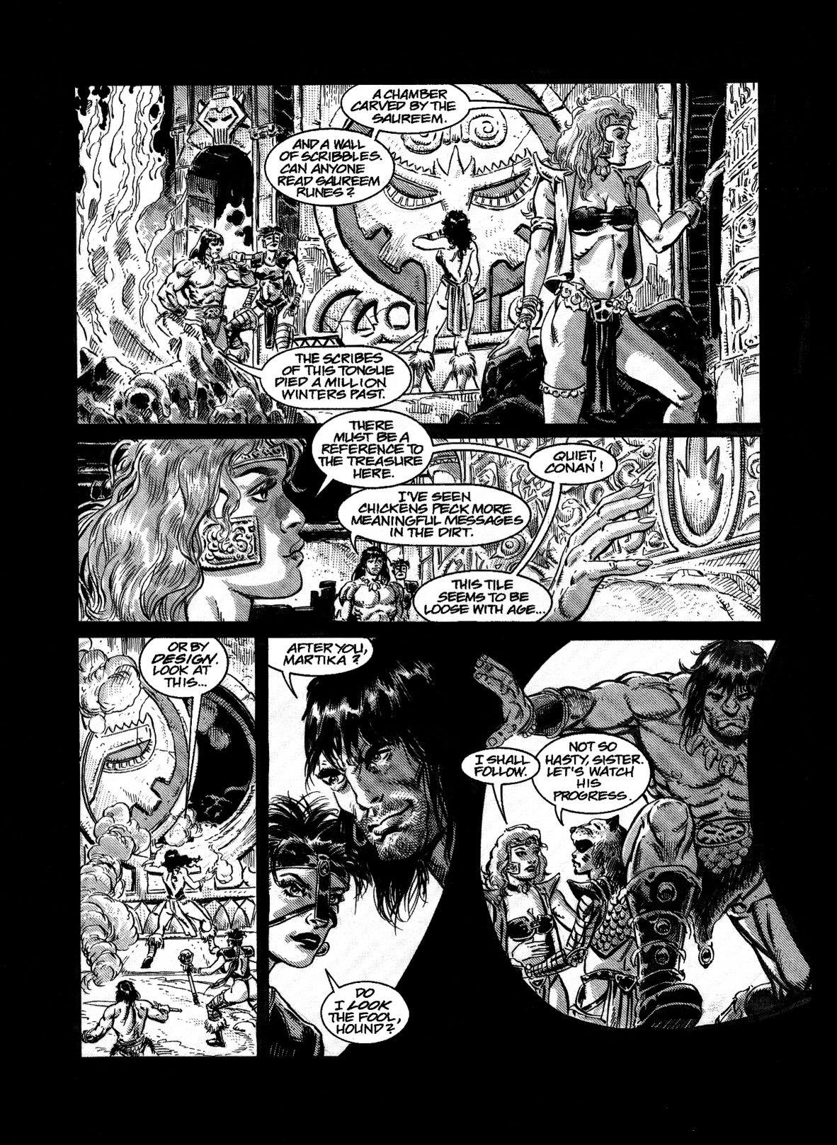 Read online Conan the Savage comic -  Issue #7 - 14