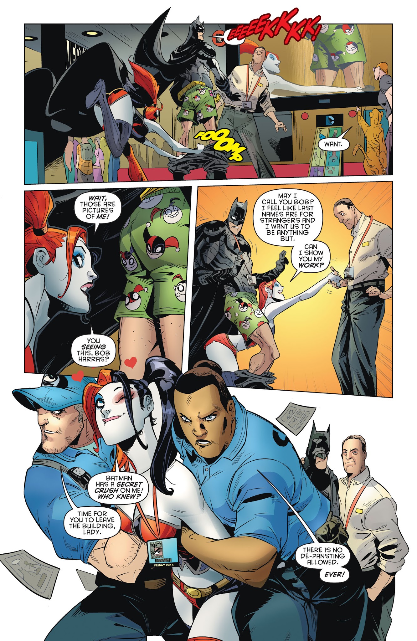 Read online Harley Quinn Invades Comic-Con International: San Diego comic -  Issue # Full - 15