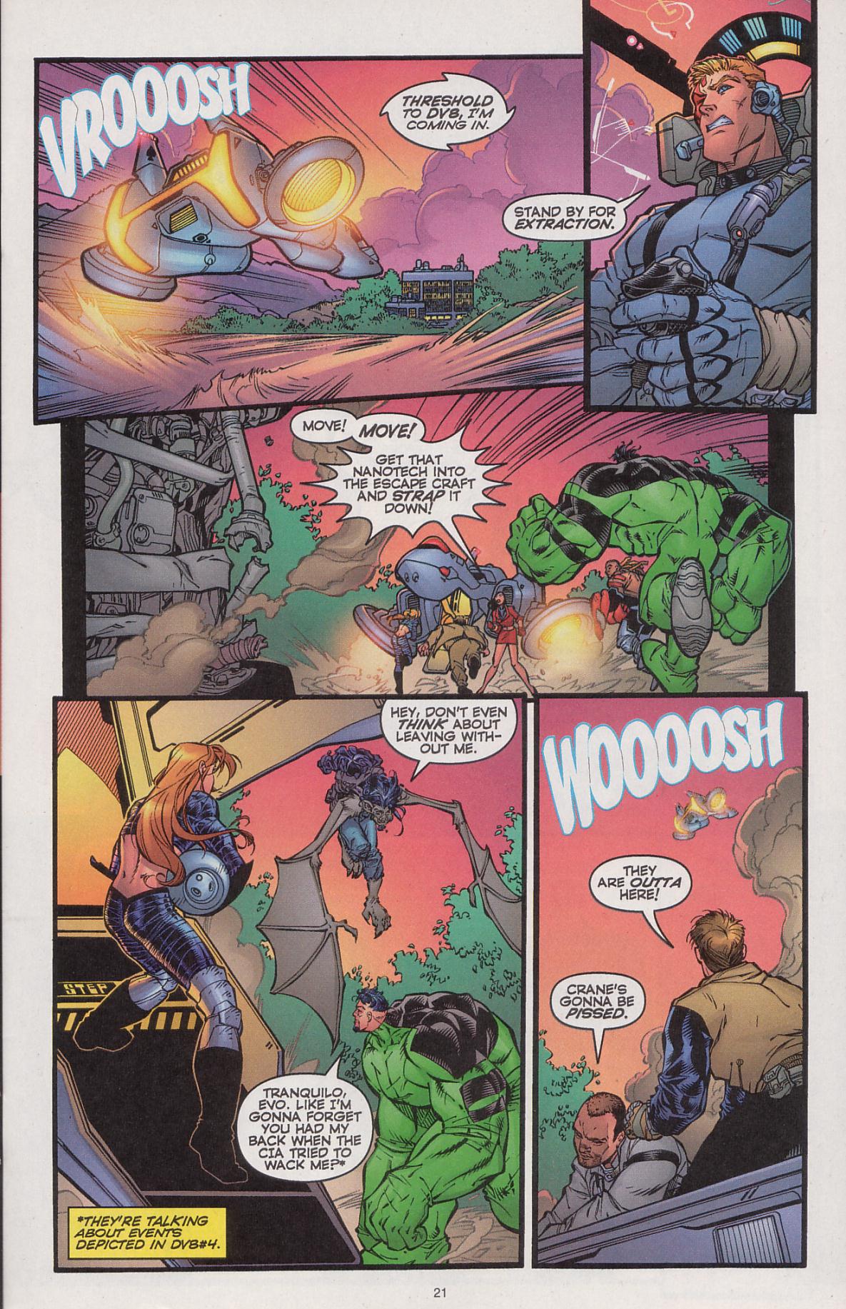 Read online DV8 vs. Black Ops comic -  Issue #1 - 21