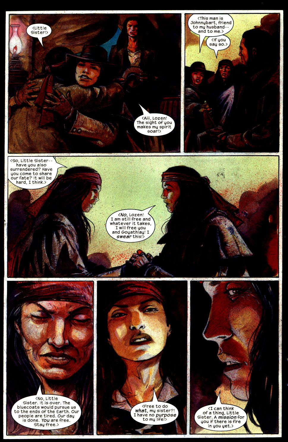 Read online Apache Skies comic -  Issue #3 - 15