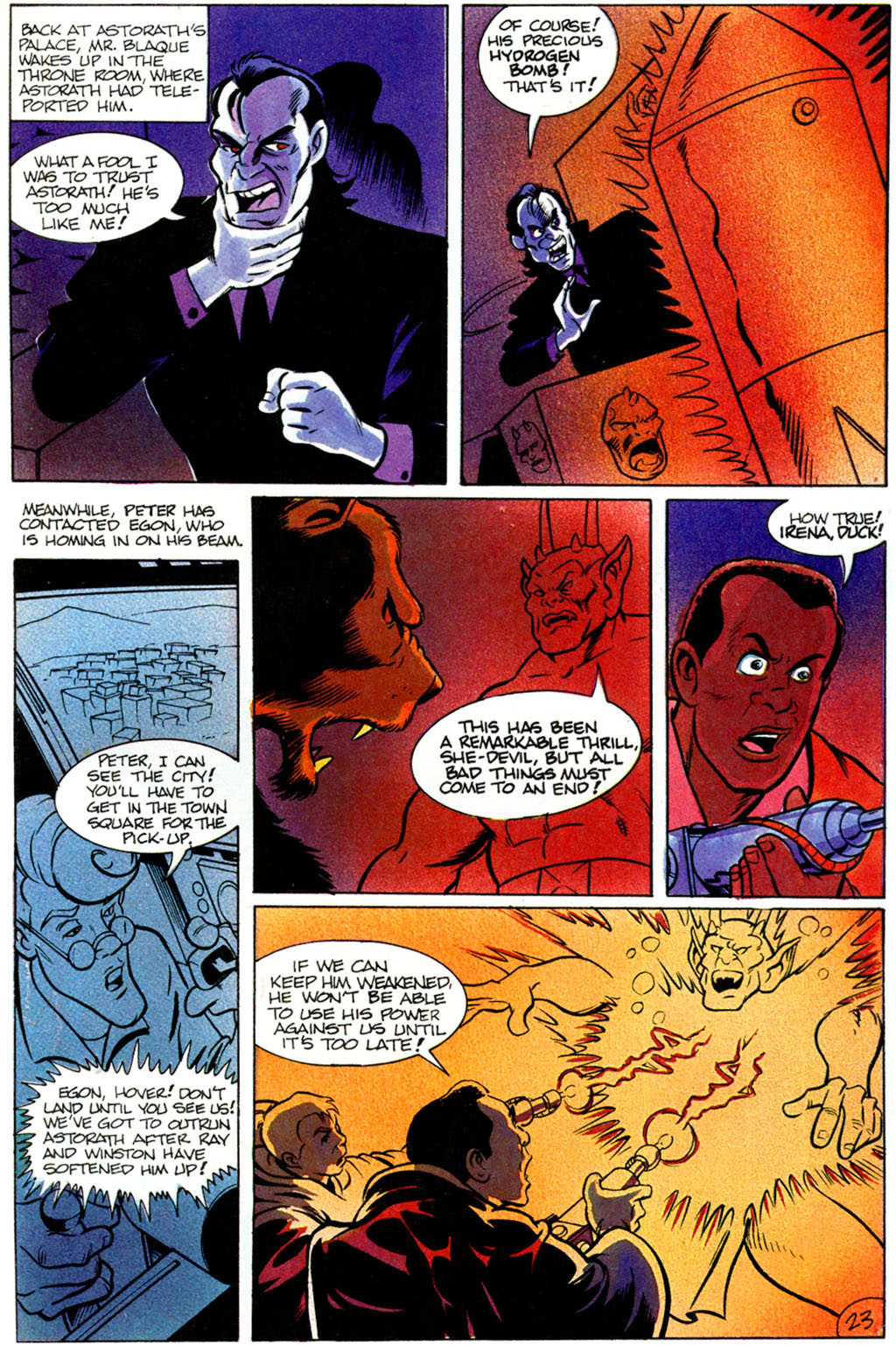 Read online Real Ghostbusters comic -  Issue #11 - 28