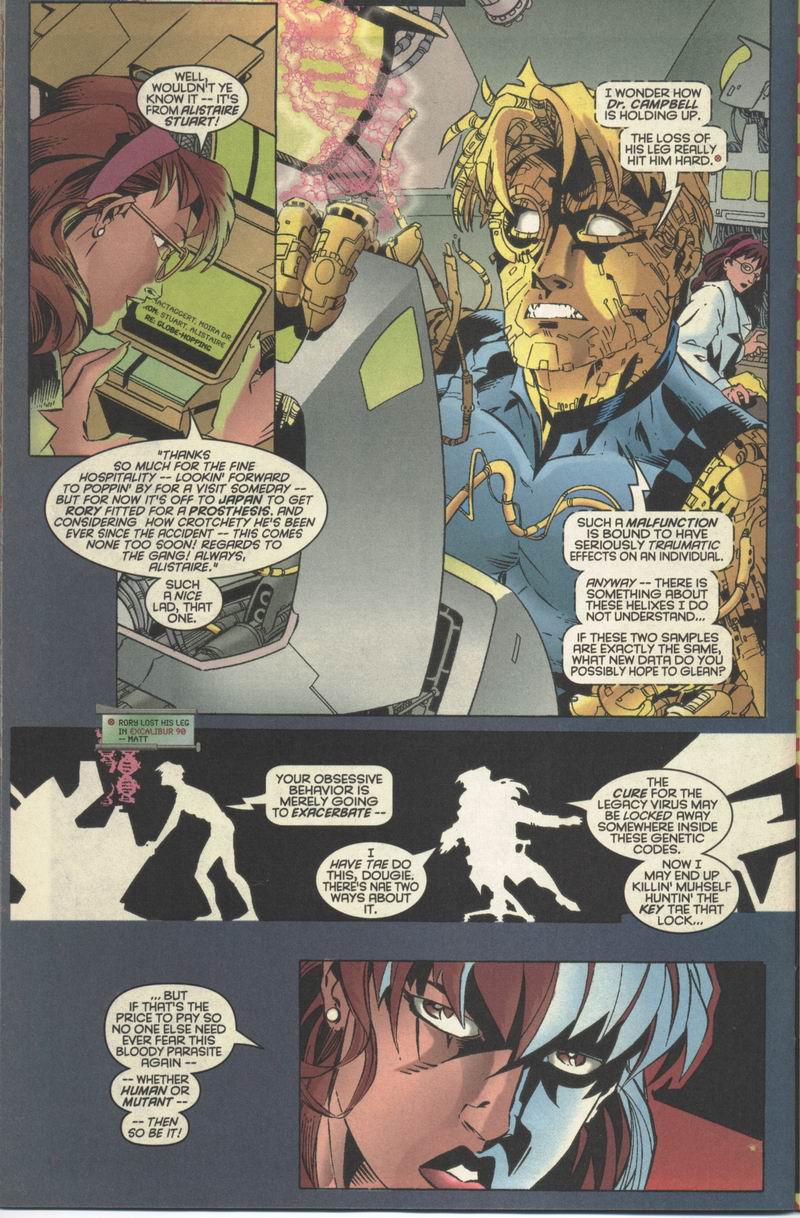 Read online Excalibur (1988) comic -  Issue #107 - 18