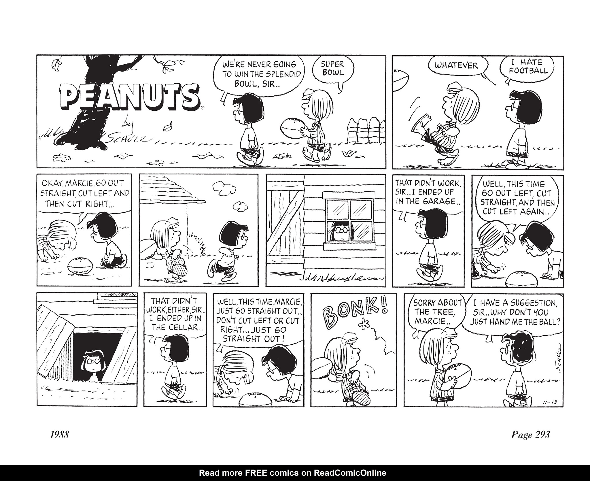 Read online The Complete Peanuts comic -  Issue # TPB 19 - 308